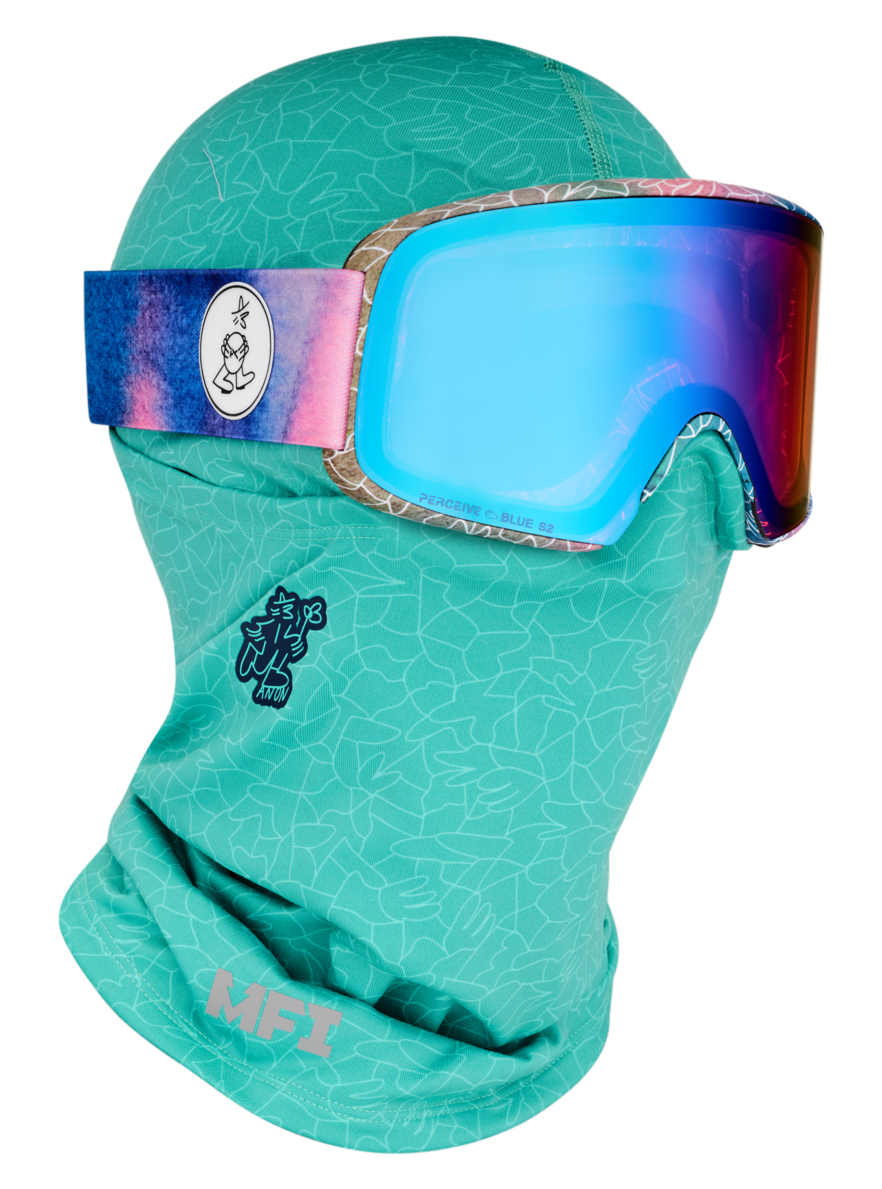 Anon Hellbrook balaclava svart – MFI brillefeste