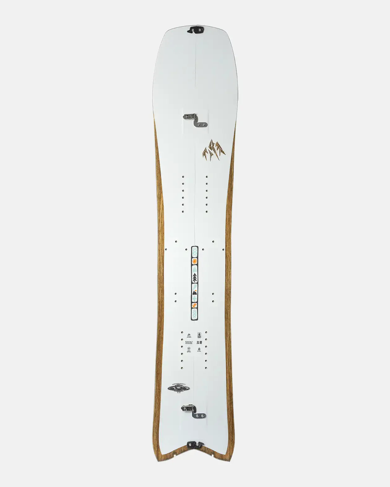 Jones Hovercraft 2.0 splitboard 156 for dyp snø