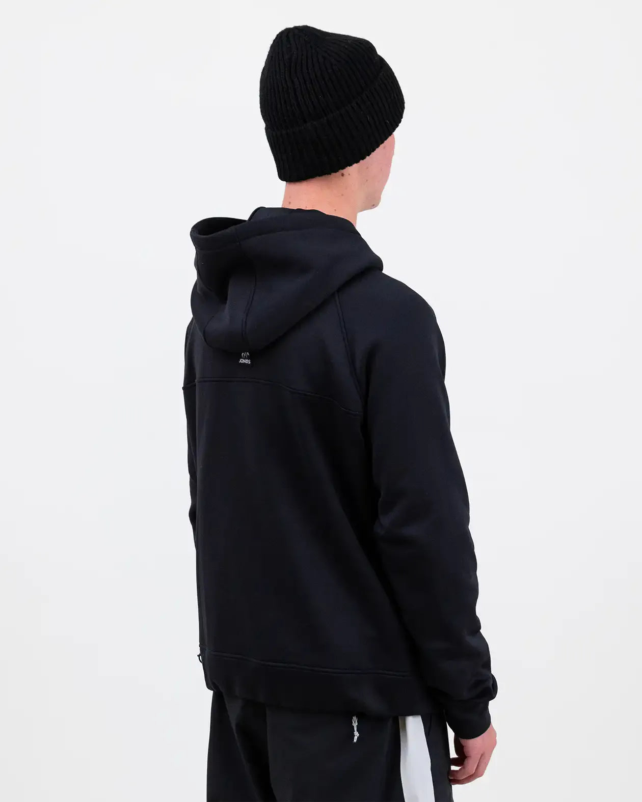 Jones Recycled Fleece Riding Hoodie fleece mørk lett