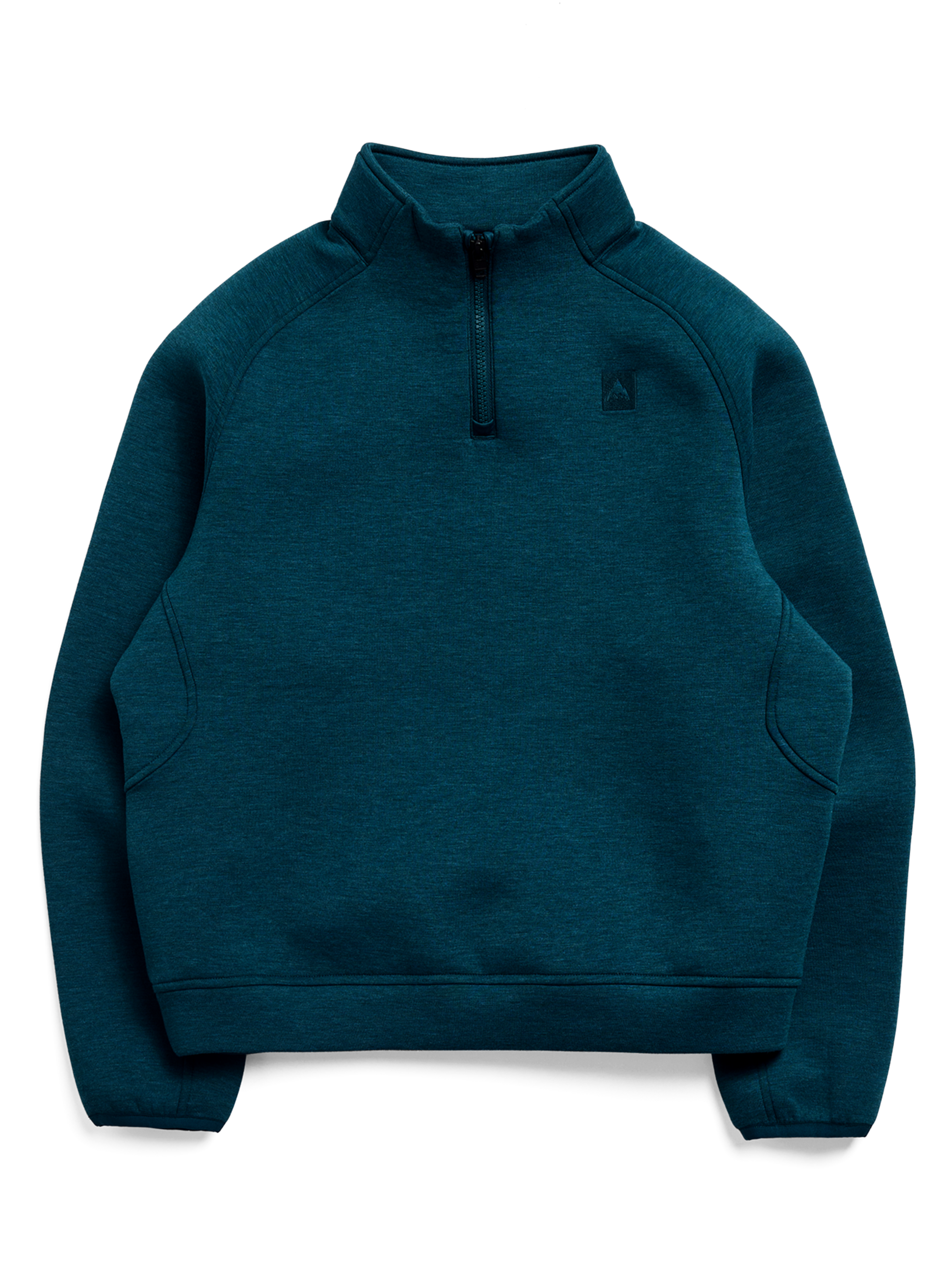 Burton SpaceCloud 1/4 Zip genser dame svart myk