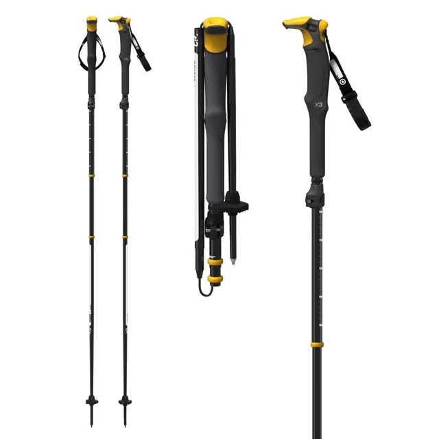 Genuine Guide Gear PIVOT TREK turstaver Long aluminium