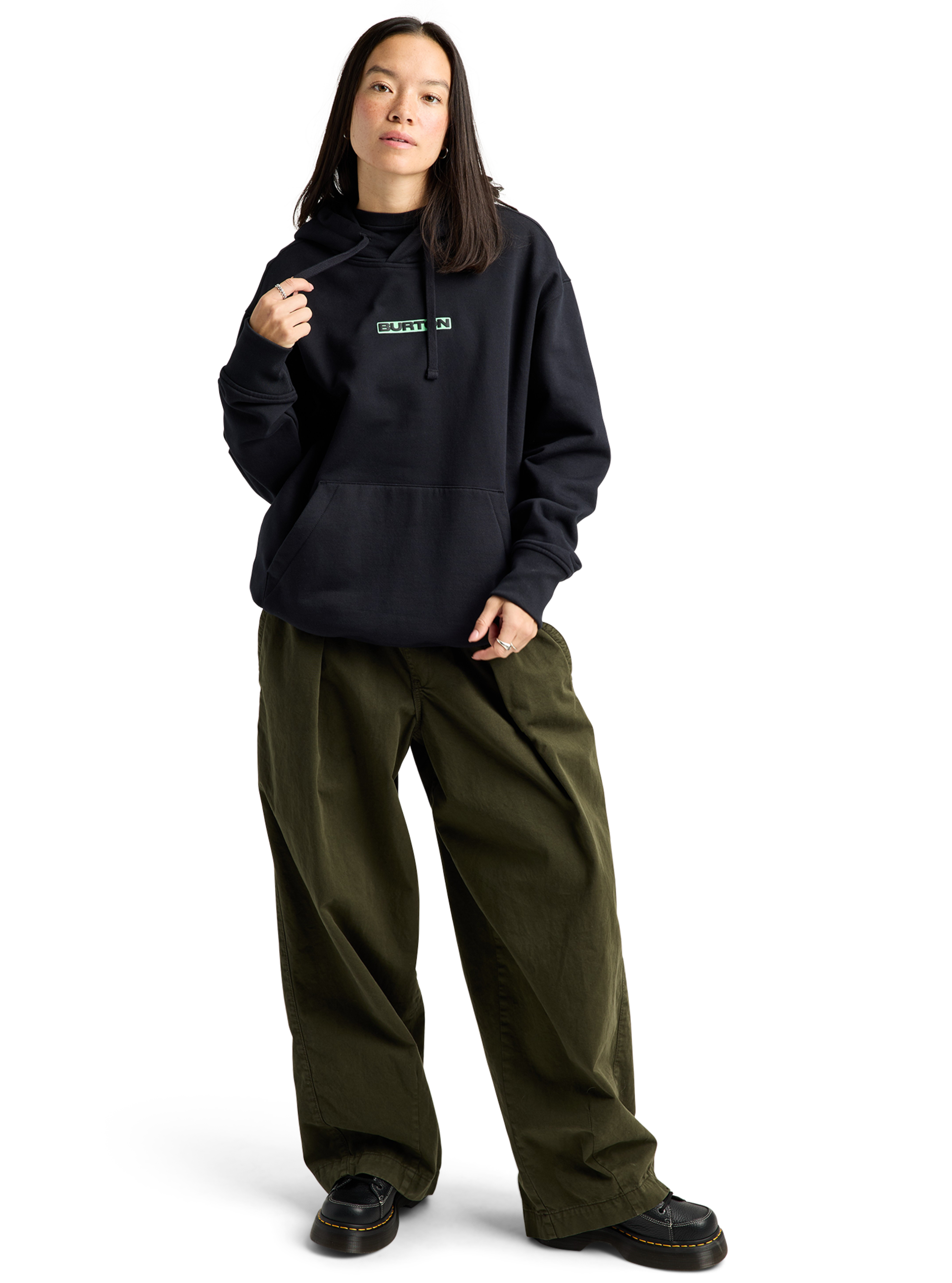 Burton From Burton to the World Hoodie svart