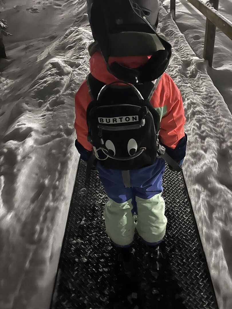 Burton MDXONE snowboardsele barn svart læresele