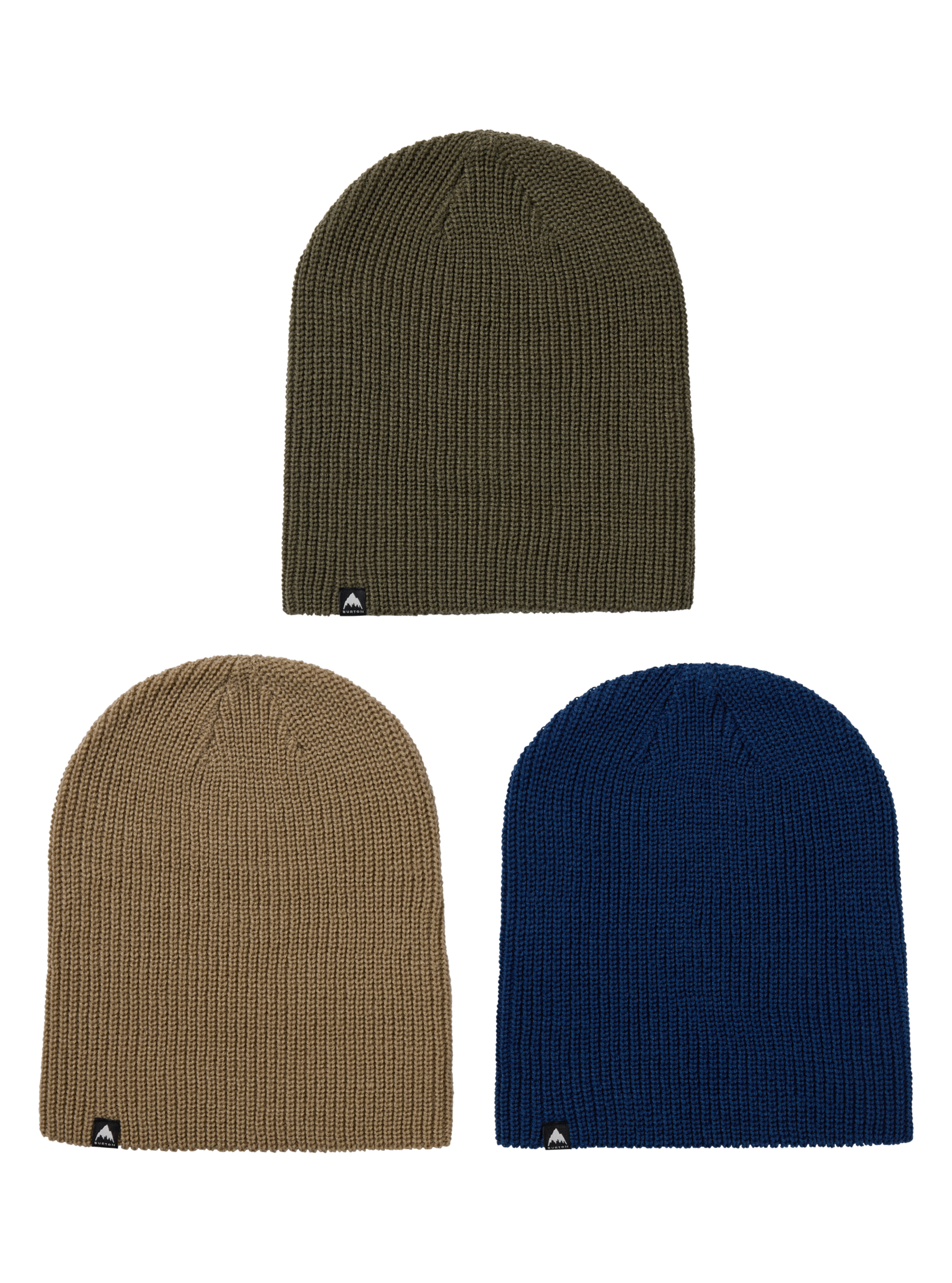 Burton DND lue 3-pakning resirkulert True Black sett