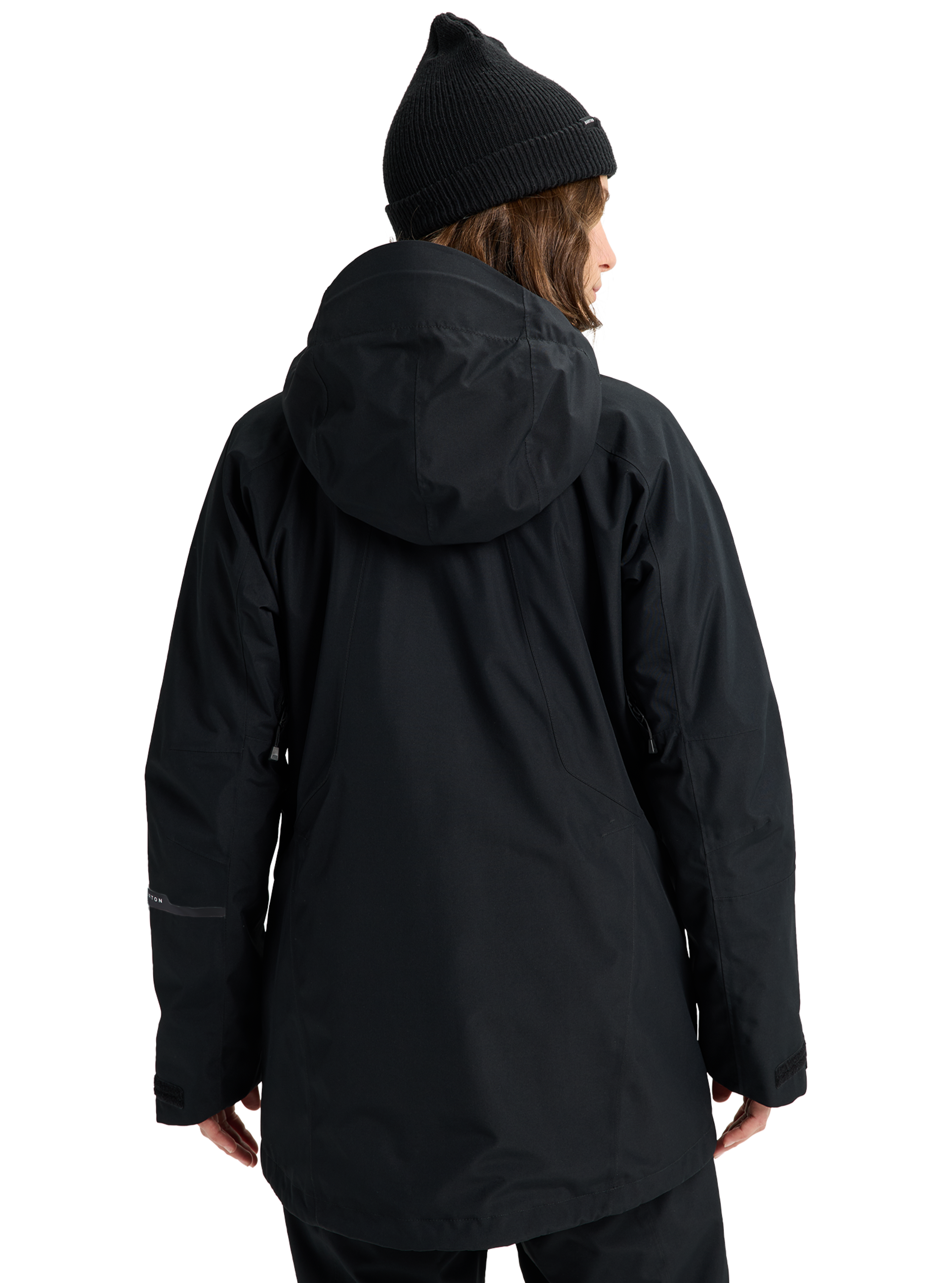 Burton Reserve 2L 3-in-1 jakke dame True Black vanntett