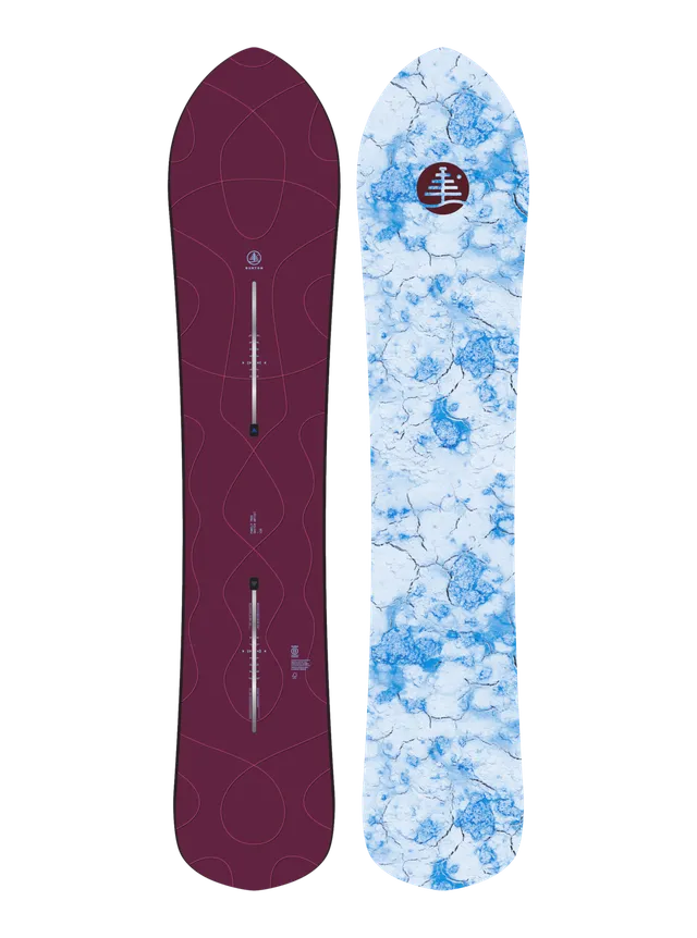 Burton Family Tree Sketch Artist Camber snøbrett 155 Wind freestyle