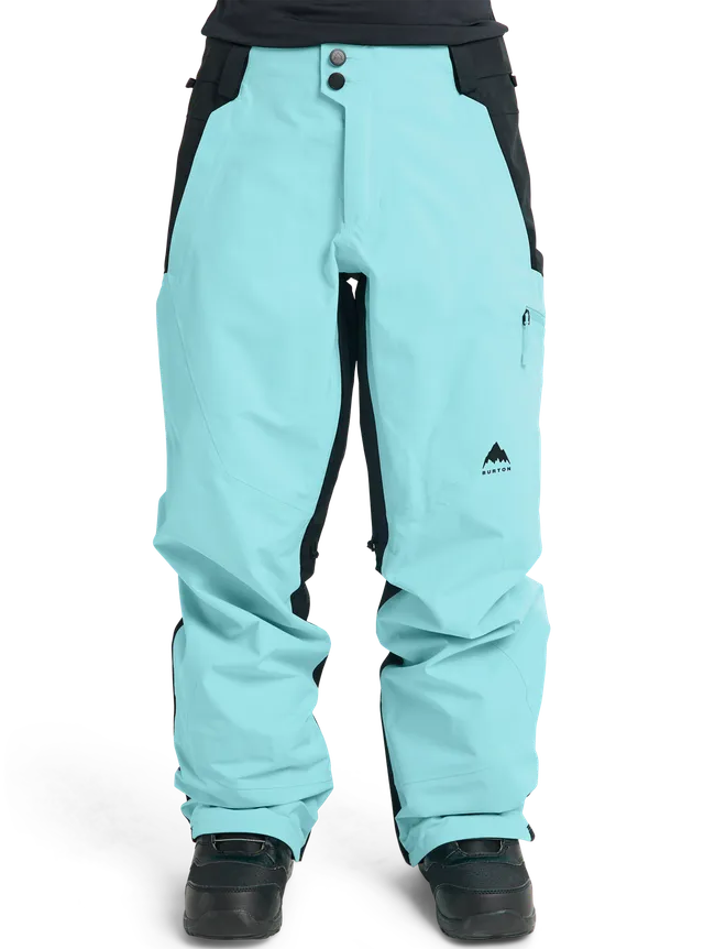 Burton Reserve 3L skallbukse dame Light Teal/True Black 3-lags