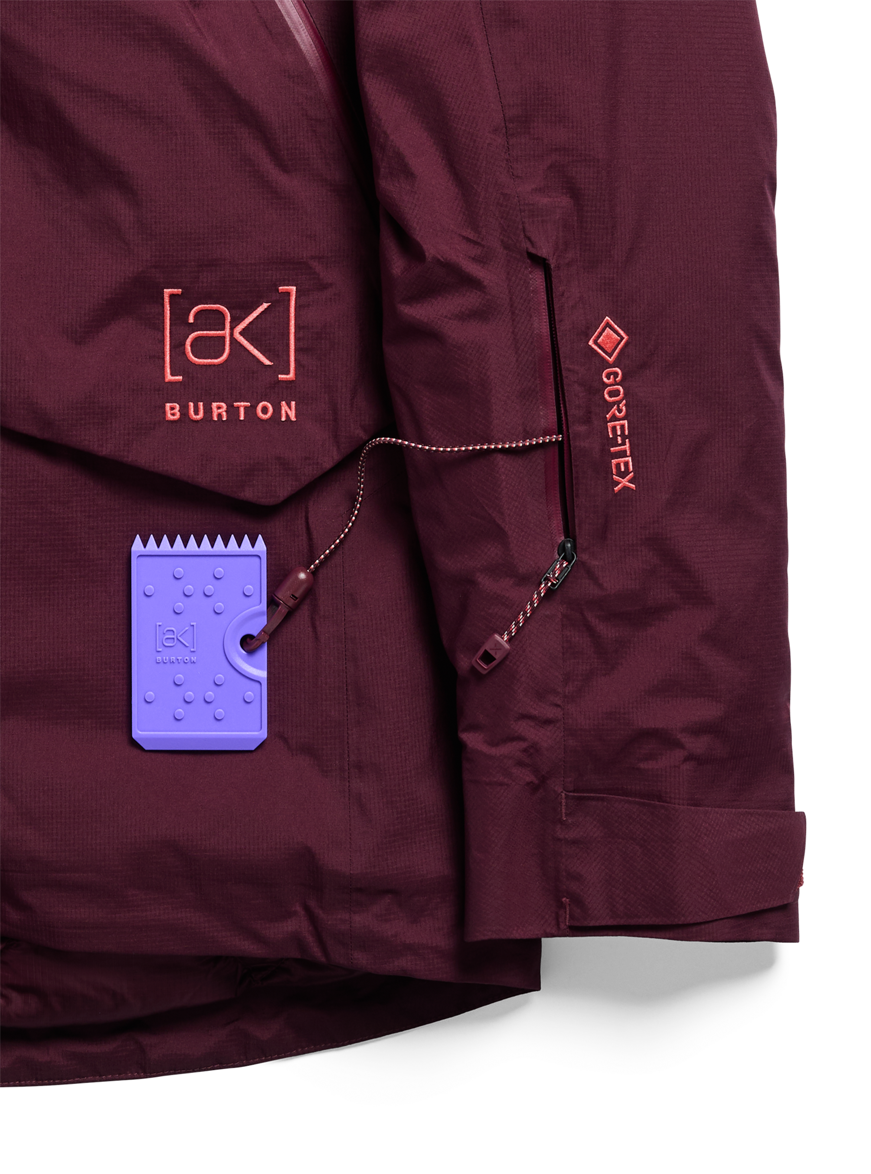Burton [ak] Swash dunjakke dame Rum Raisin GORE-TEX