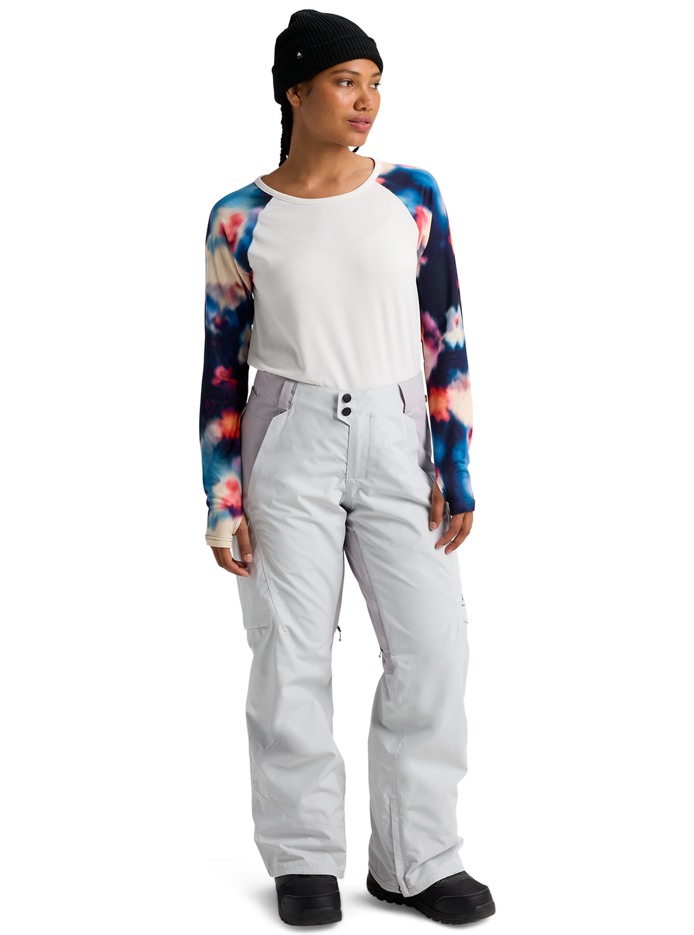 Burton Reserve 2L snowboardbukse Gray Cloud skall
