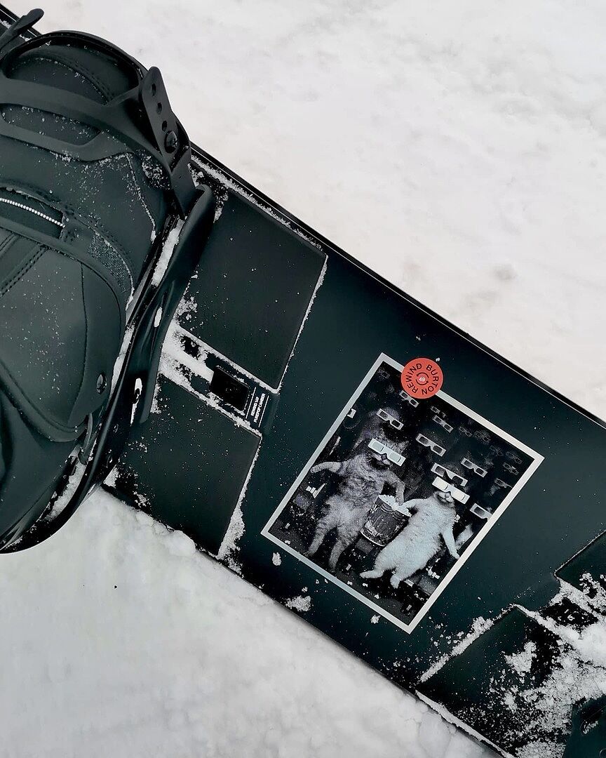 Burton Rewind Camber snowboard 155 Zine spretten