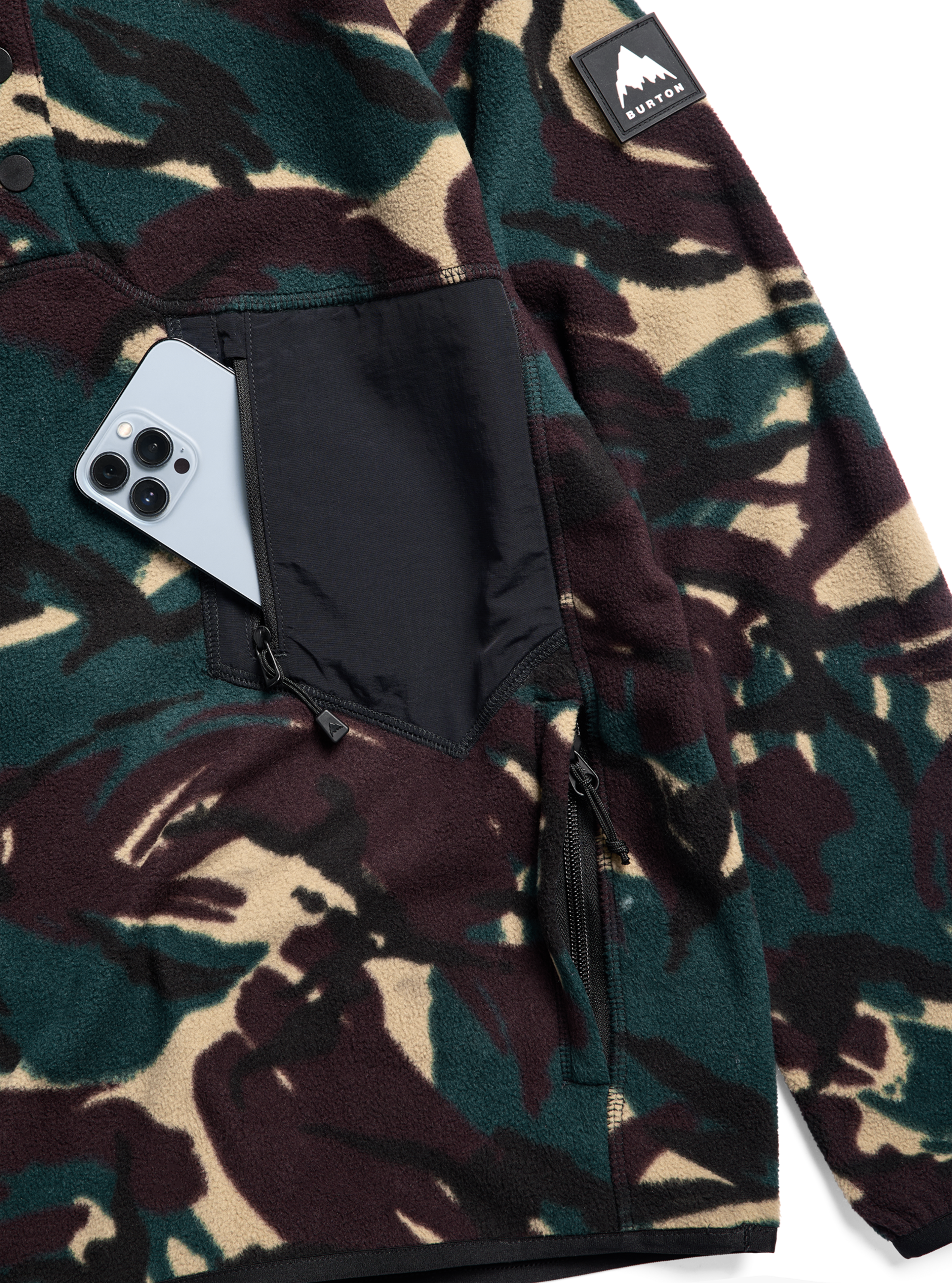 Burton Cinder fleecegenser dame spring frost M