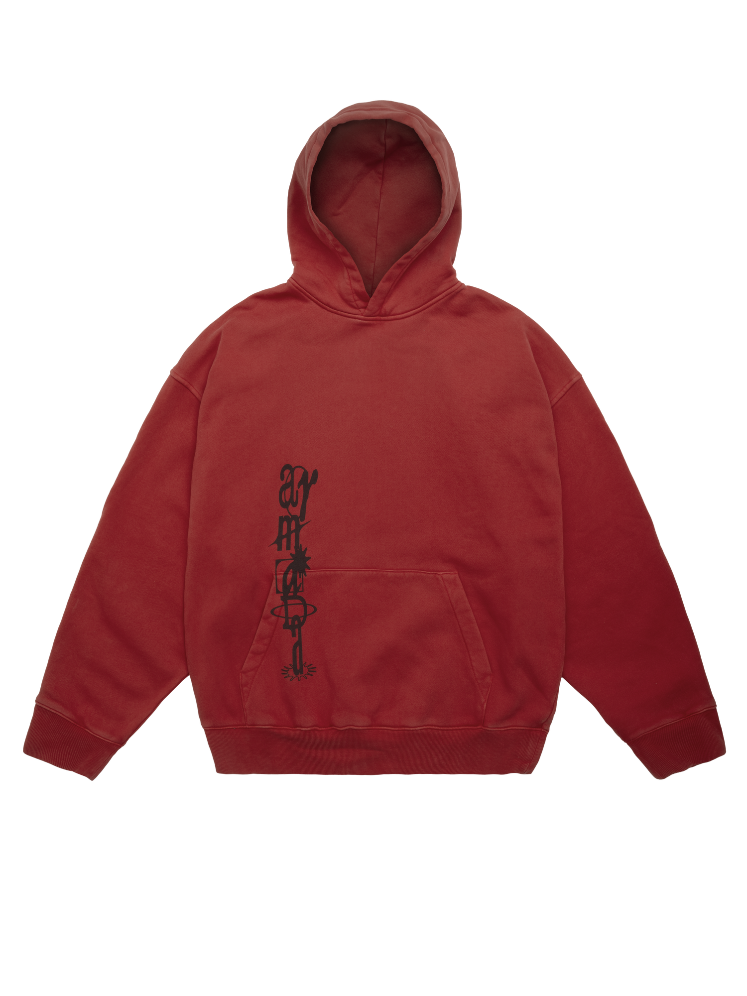 Armada Drumlin Hoodie hettegenser sort 2XS