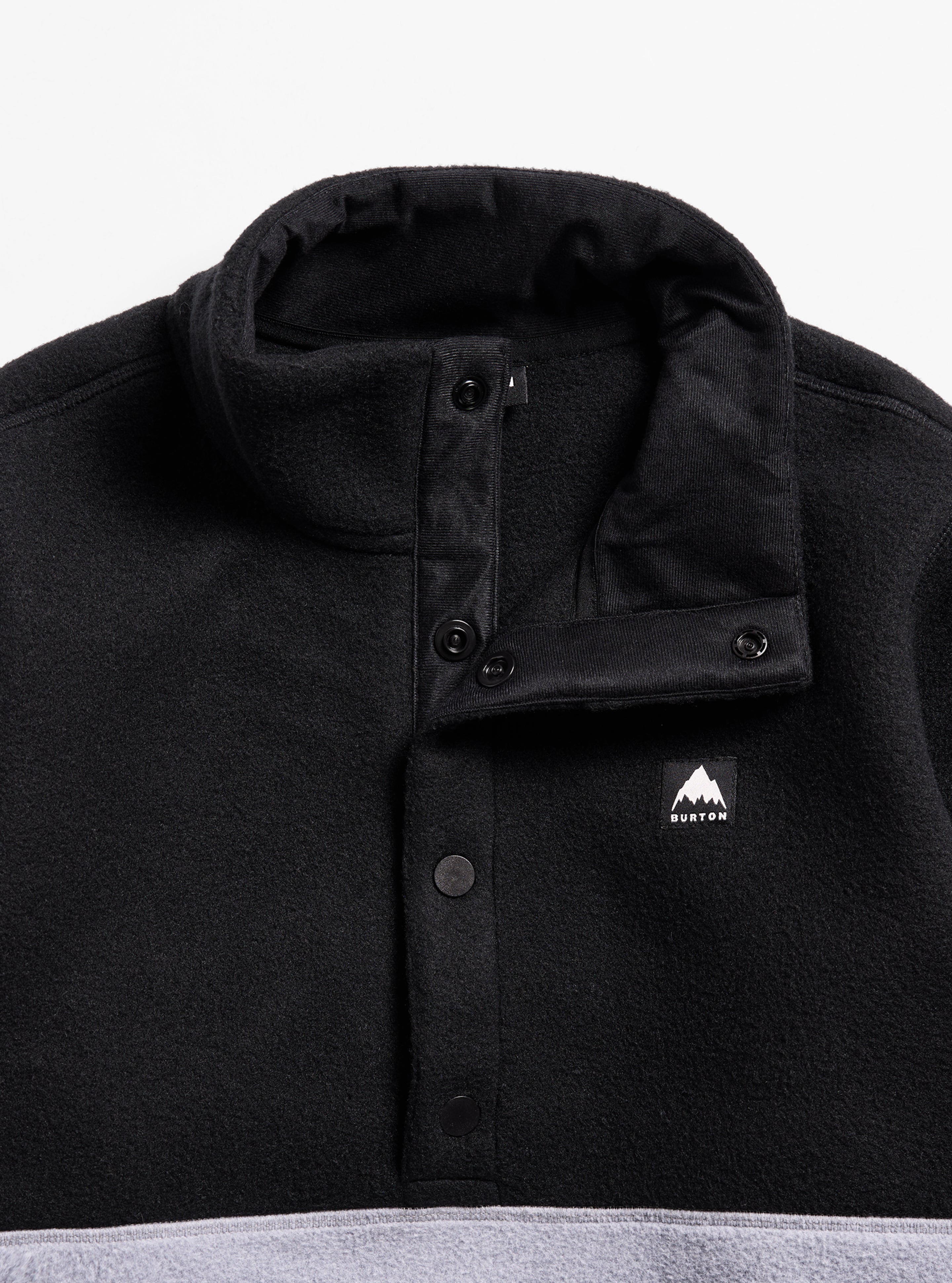 Burton Cinder Fleece anorak barn True Black varm