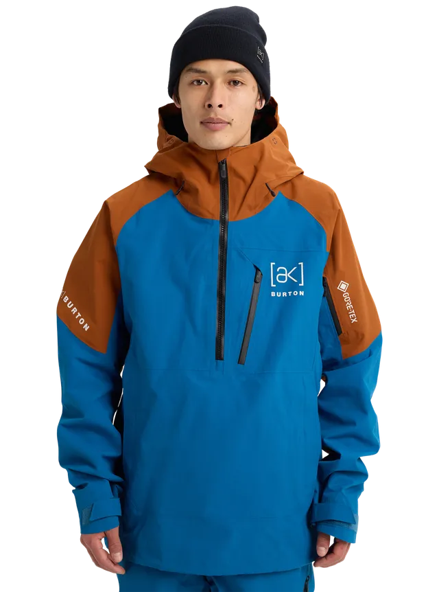 Burton [ak] Velocity anorakk herre True Black GORE-TEX