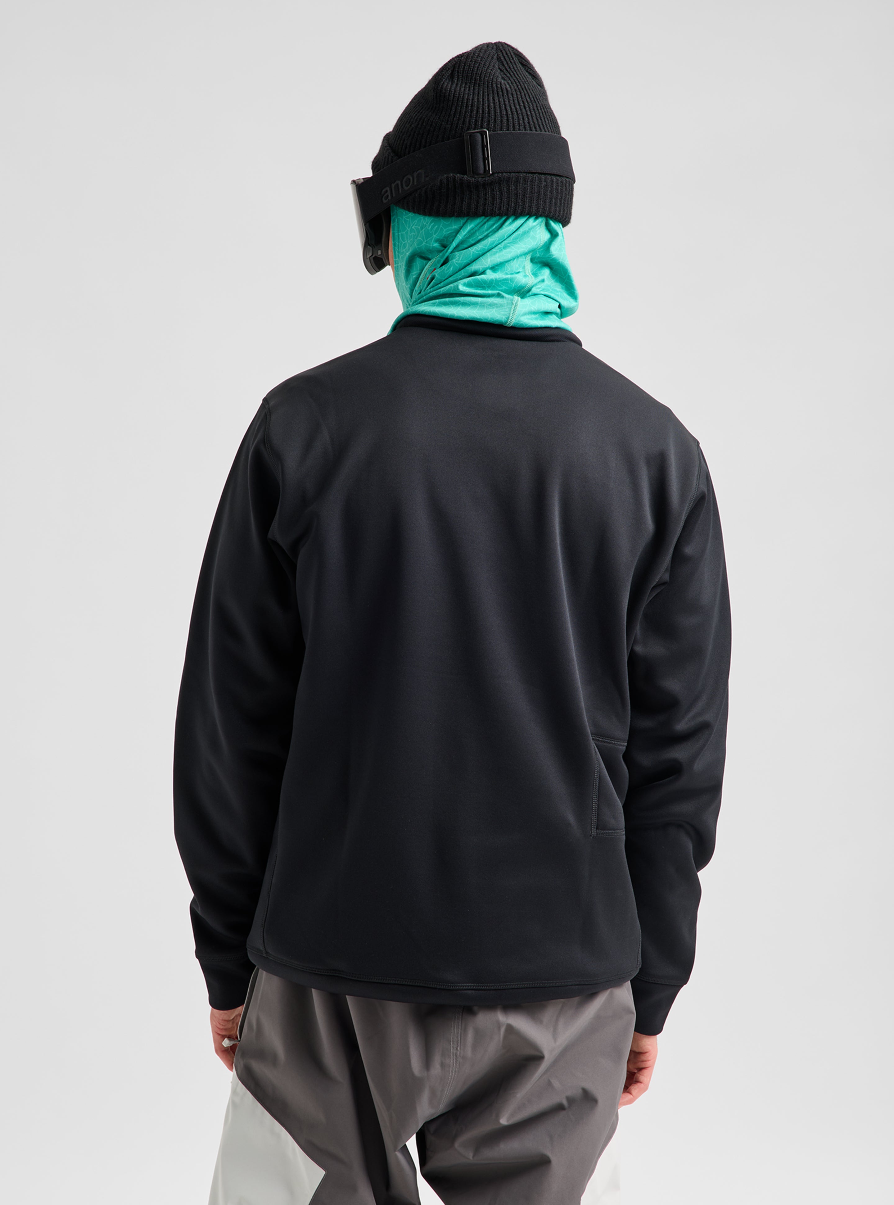 Anon MFI Crewneck genser LB Marine Crackle Beaufort