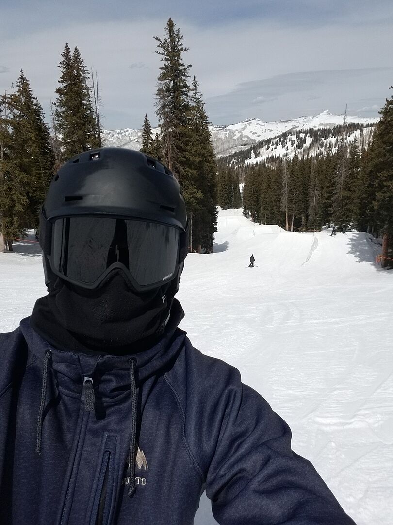Anon M4 Cylindrical snøbriller LB Midnight Gus blå linse