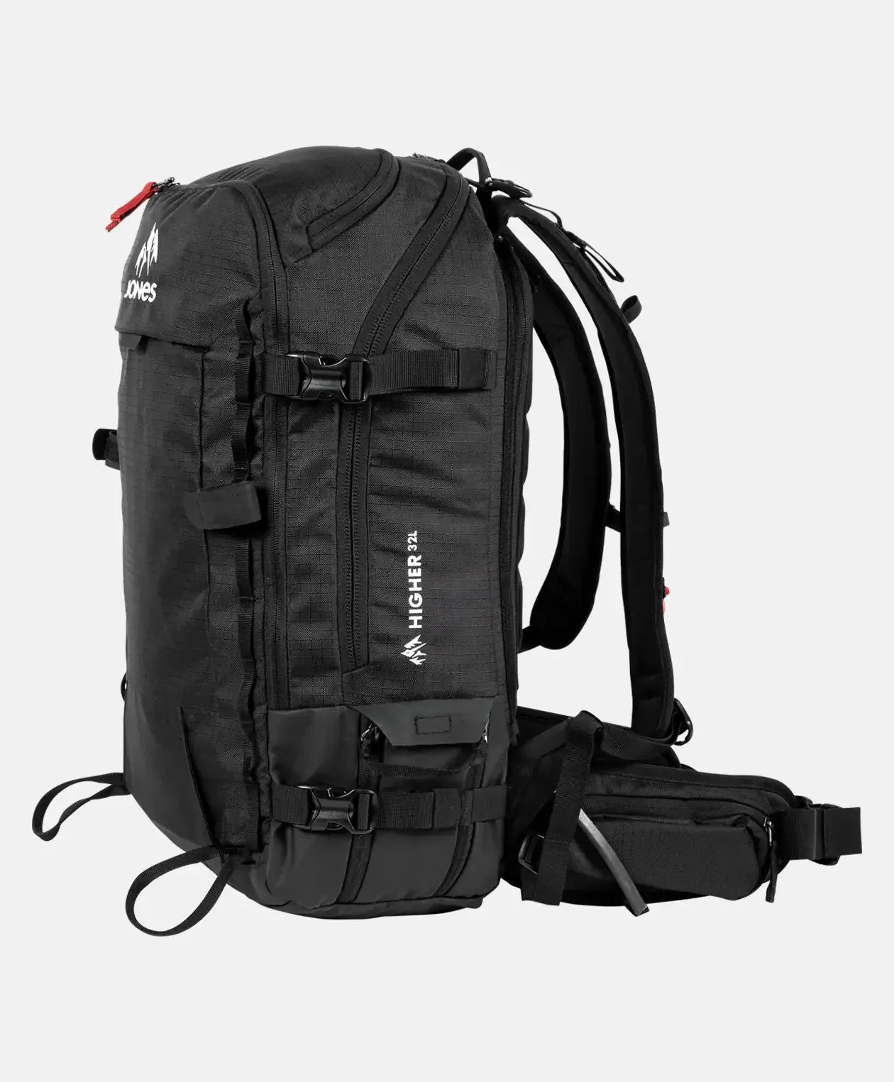 Jones Higher 32L ryggsekk Stealth Black teknisk