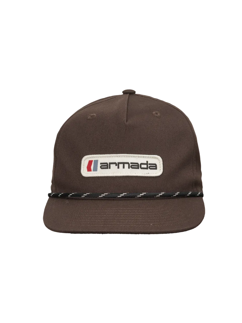 Armada Rope Hat caps mørkebrun 5-panel