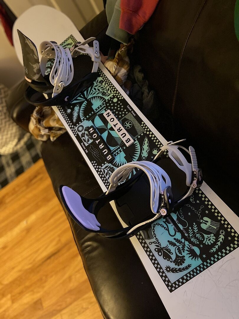 Burton Lexa snowboardbinding Black S dempet