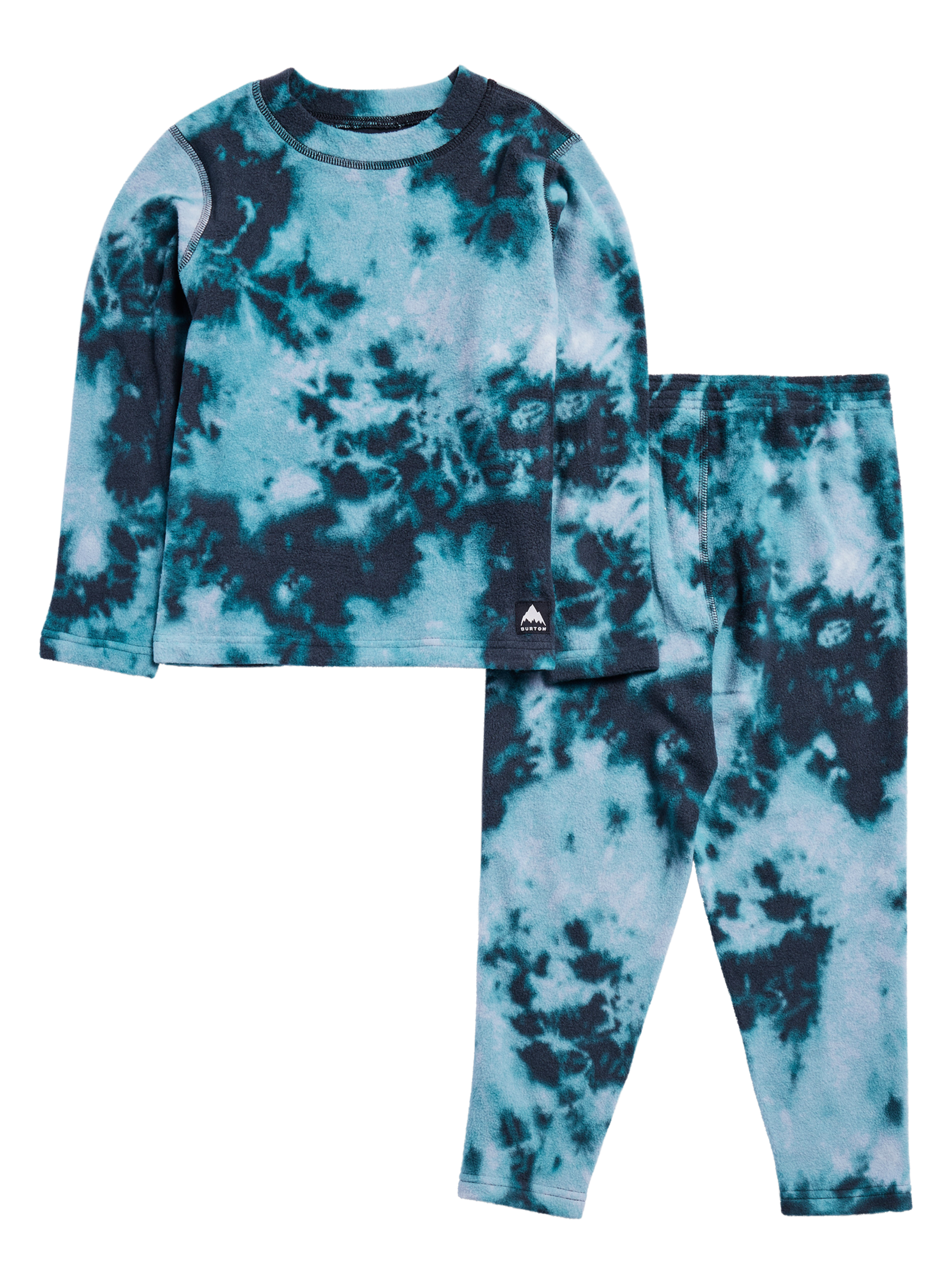 Burton Fleece undertøy barn True Black mykt