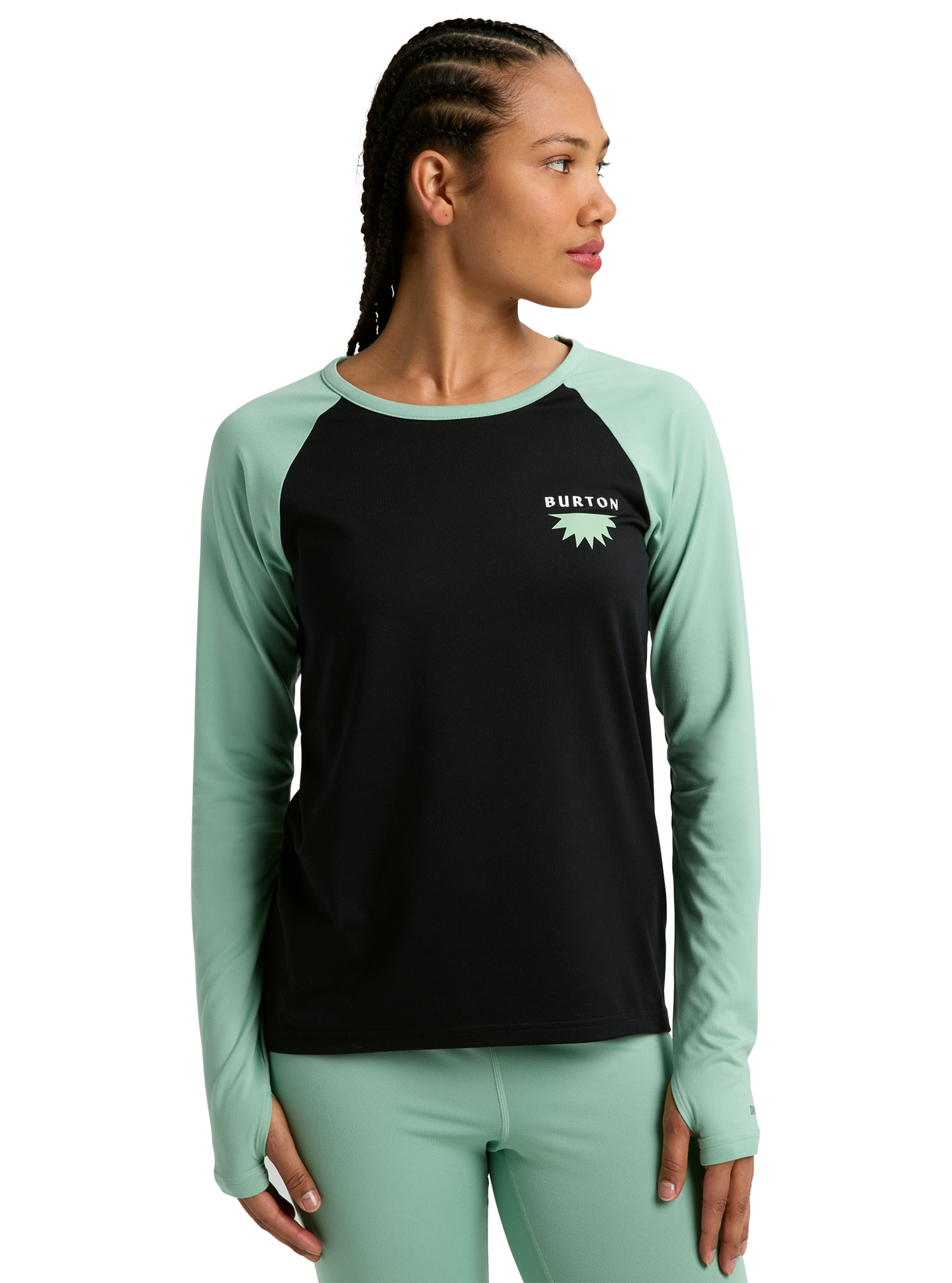 Burton Roadie Base Layer Tech T-Shirt undertrøye True Black pustende