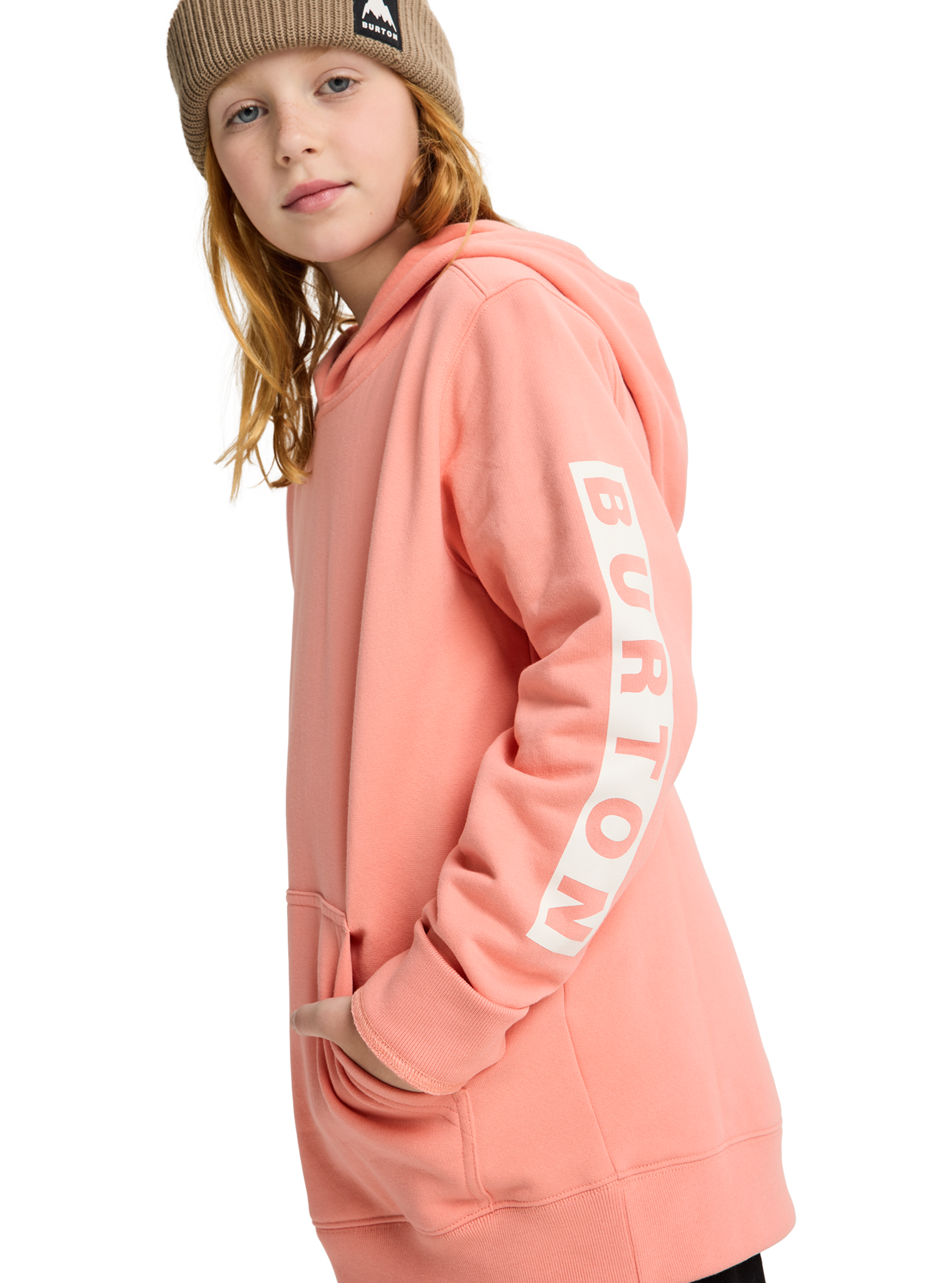 Burton Elite Pullover hettegenser barn True Black myk