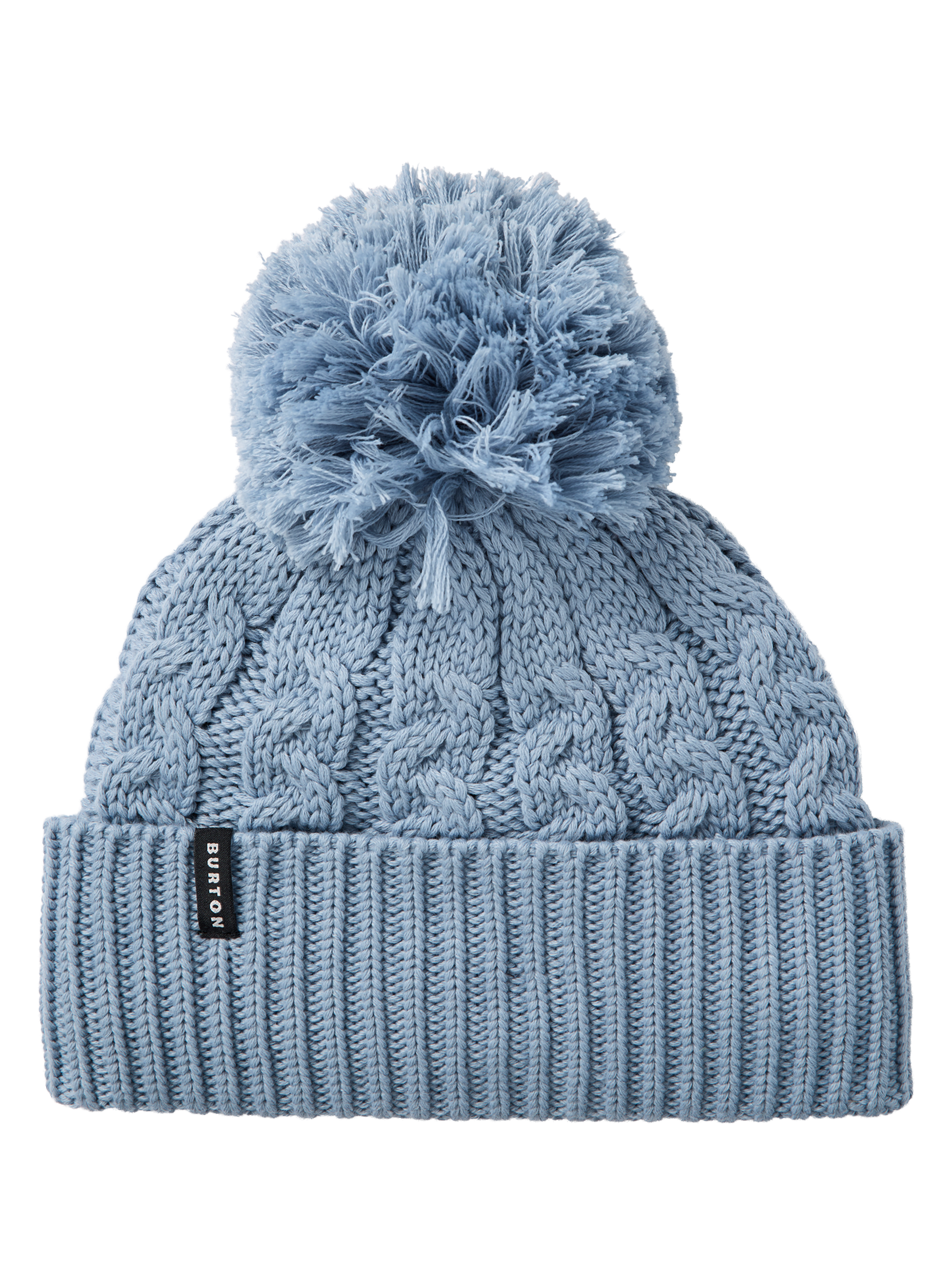 Burton Zippy lue fleecefôret dame svart OS ull