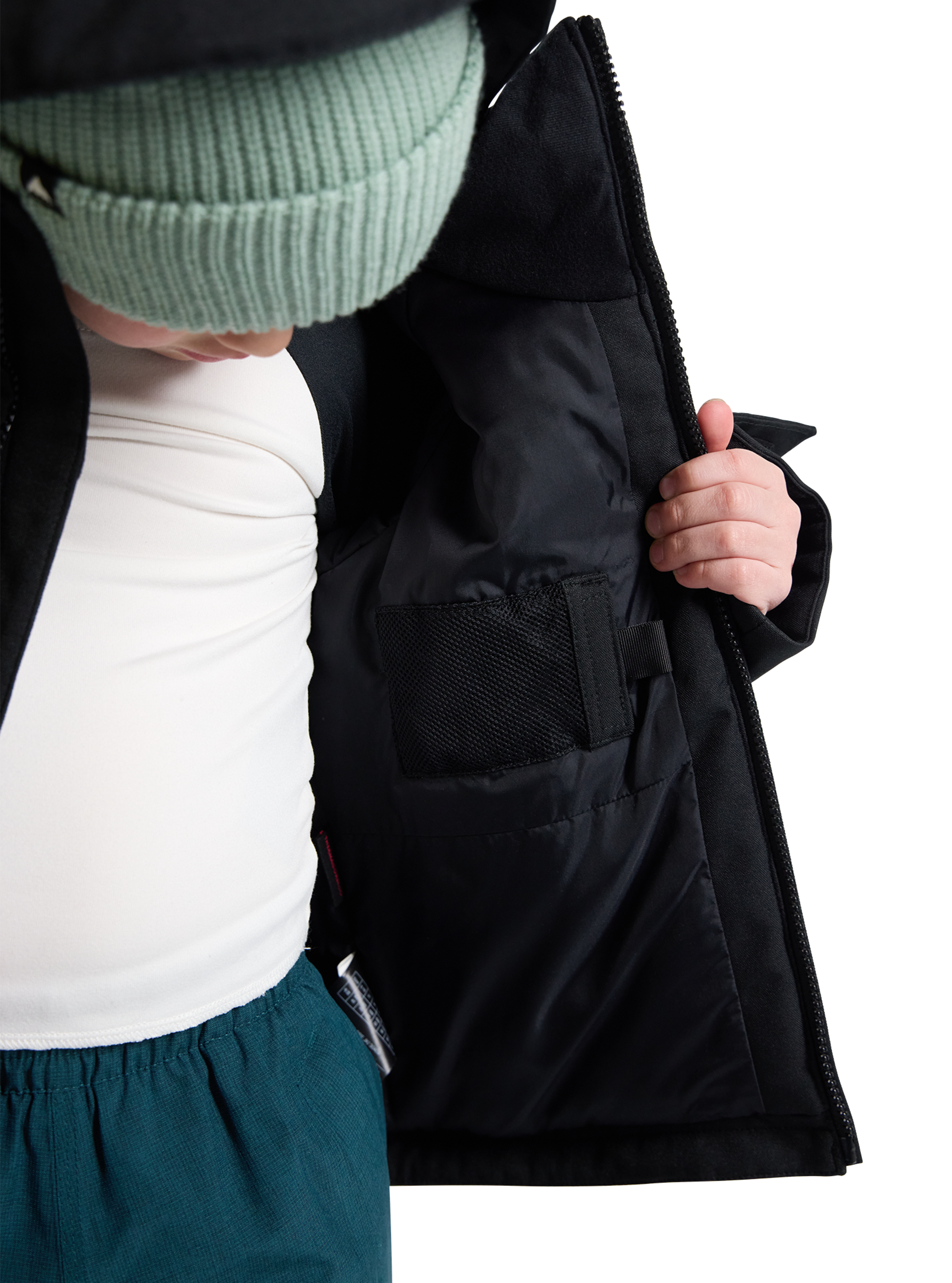Burton Hillslope 2L småbarnsjakke True Black 4T vanntett