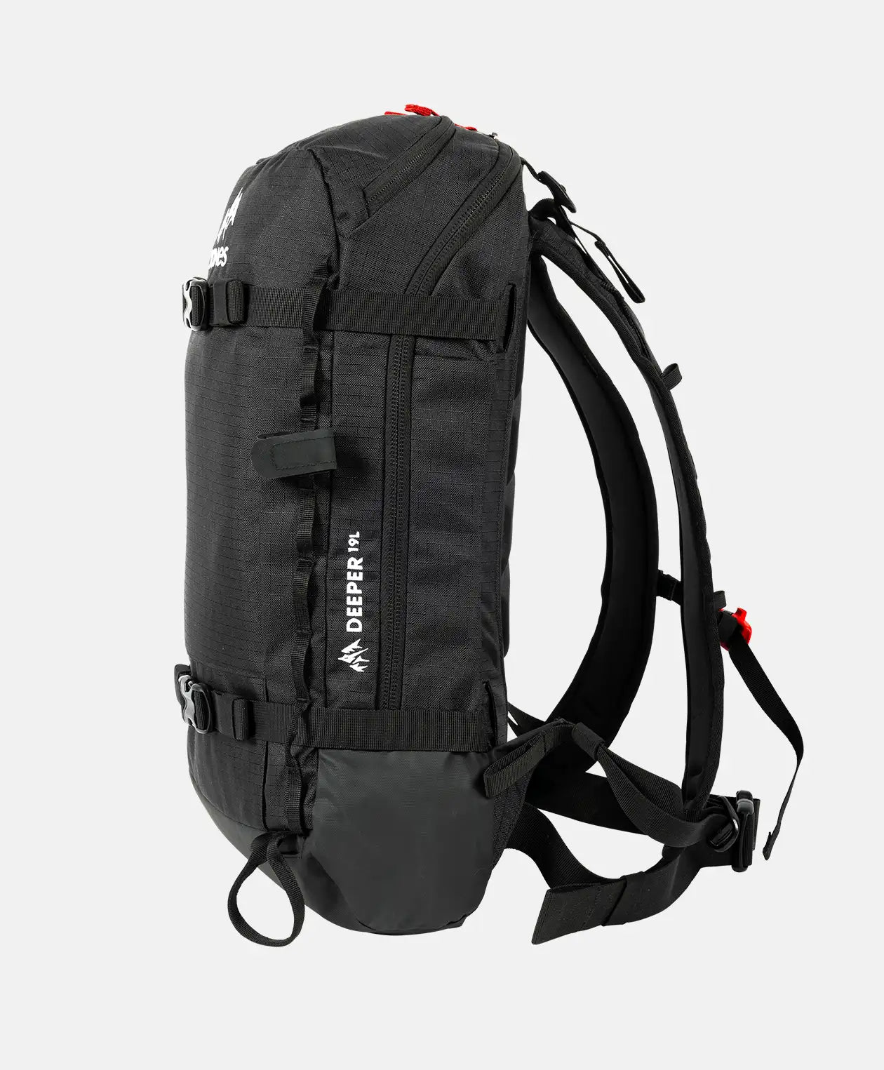 Jones Deeper 19L topptursekk Stealth Black