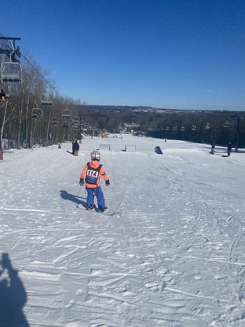 Burton Skylar 2L selebukse barn Peach Echo