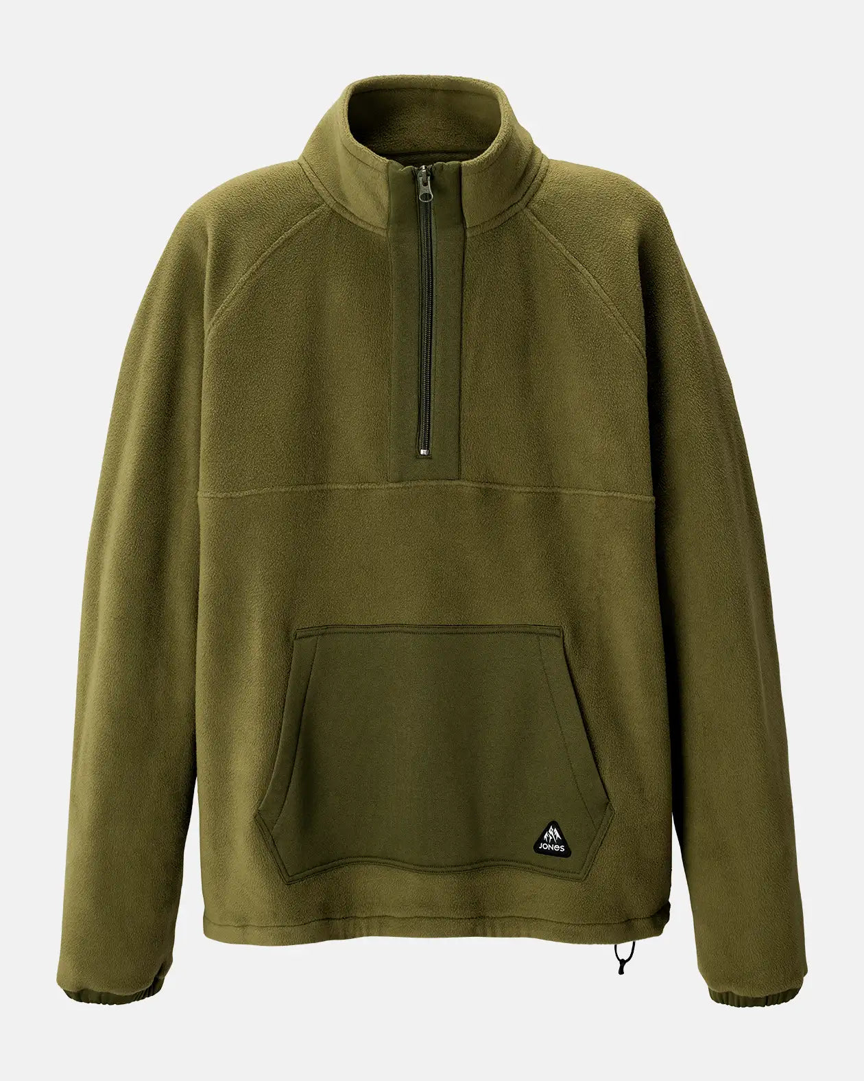 Jones Lodge Half Zip fleece stealth black resirkulert