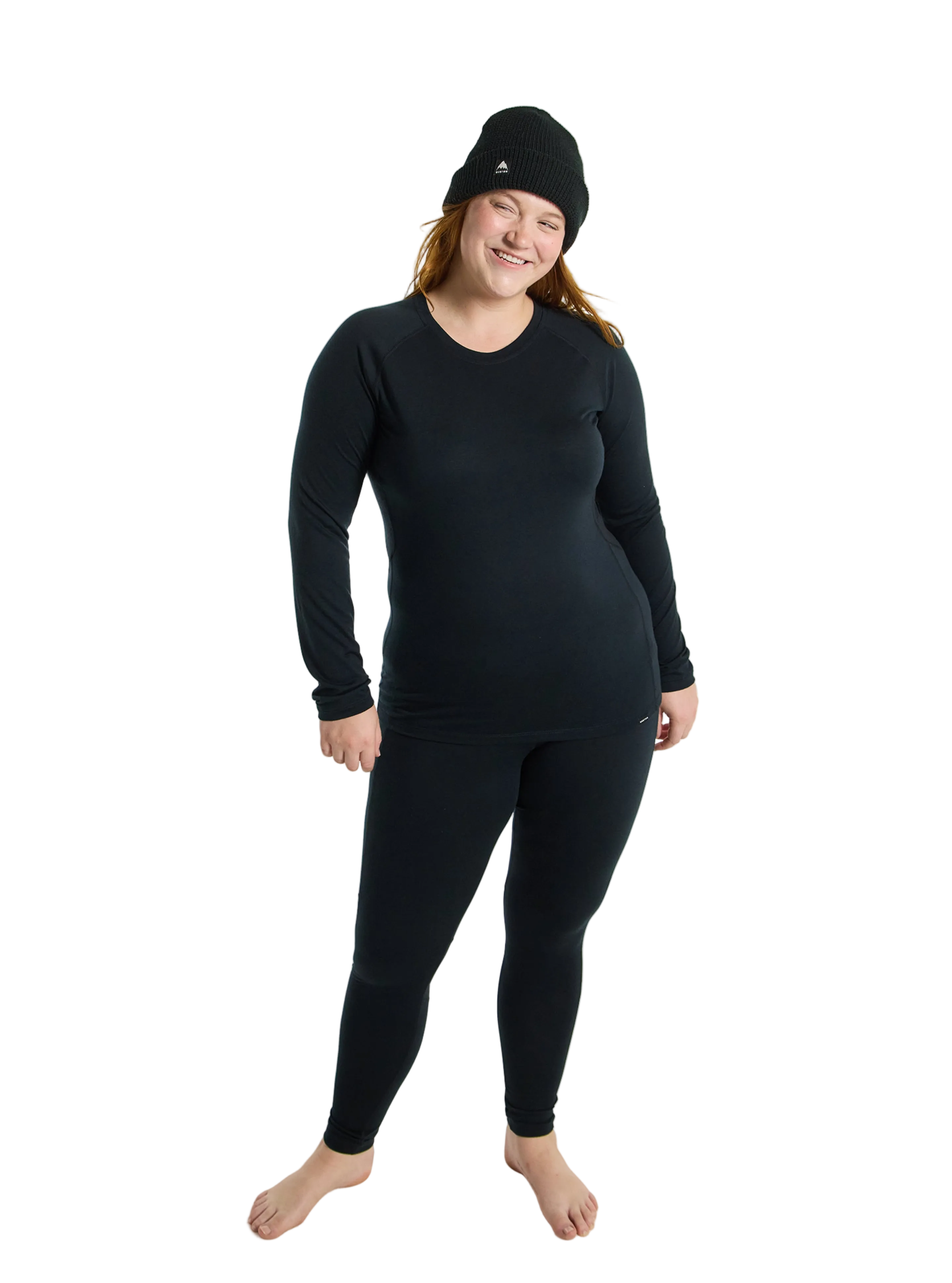 Burton Phayse Merino understøytrøye True Black dame