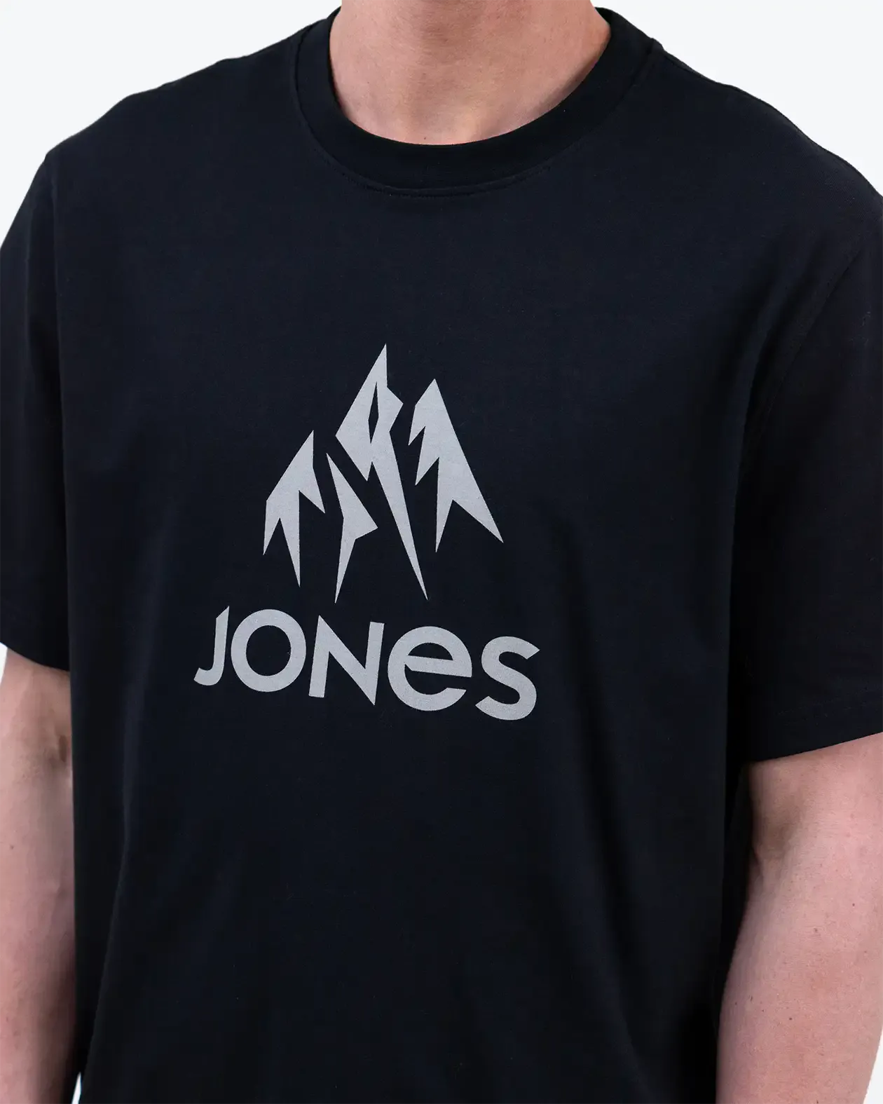 Jones Truckee Organic Cotton Tee t-skjorte Smoke Gray unisex