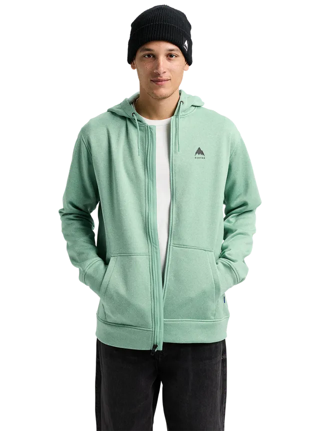 Burton Oak Full-Zip hettegenser Soft Sage myk