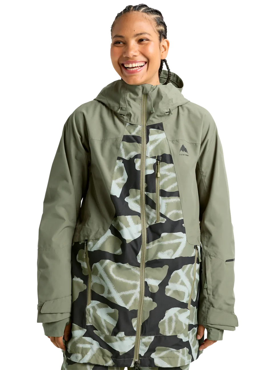 Burton Reserve 2L skalljakke dame True Black vanntett 20k