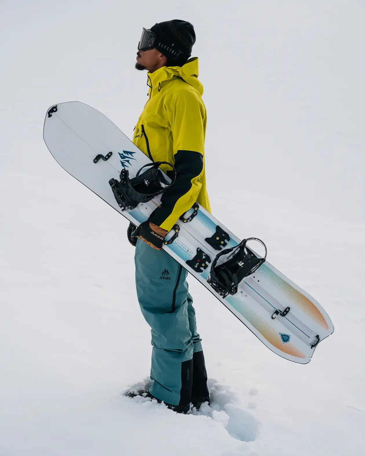 Jones Stratos splitboard herre 159 pudderprofil