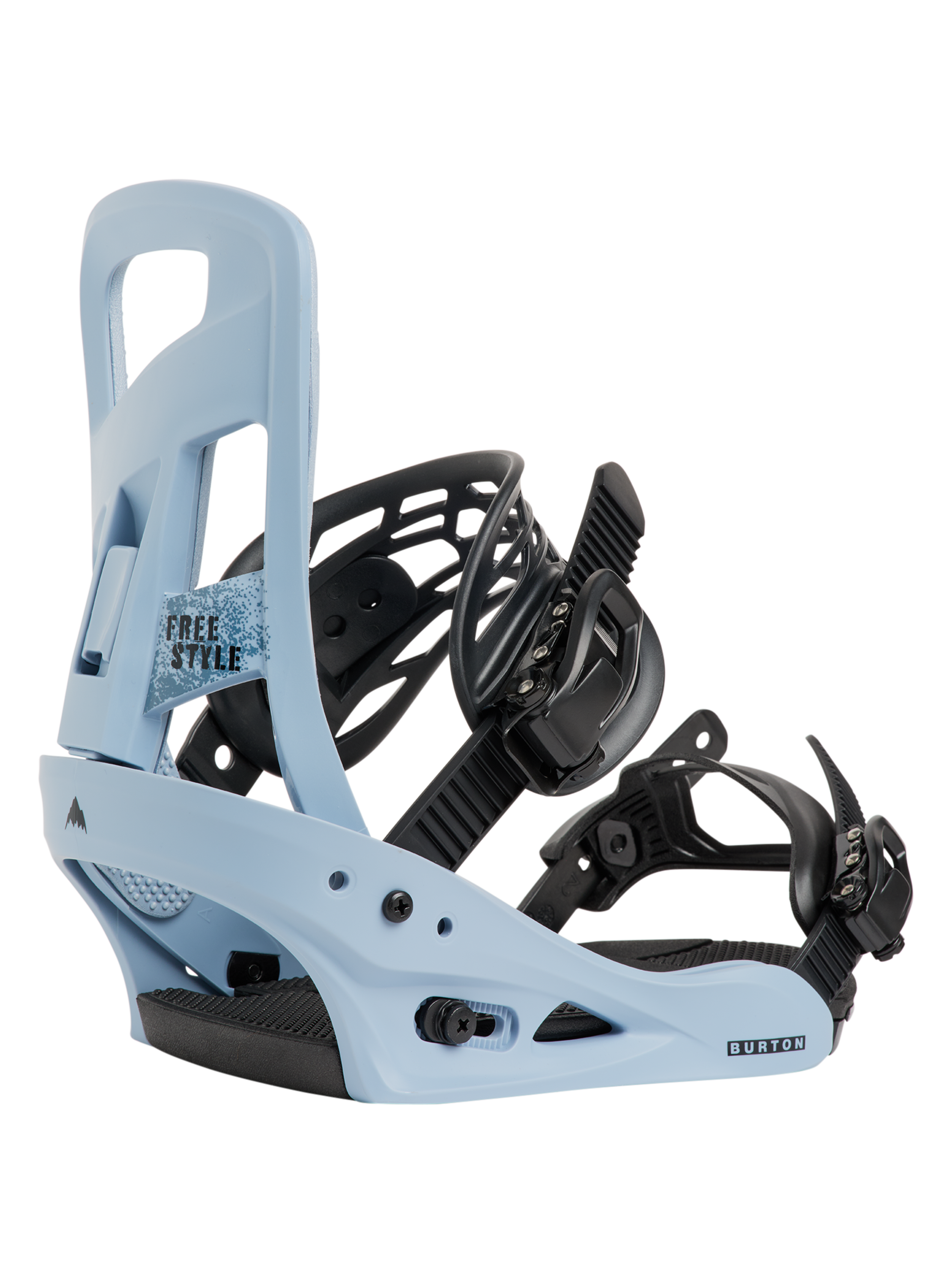 Burton Freestyle snowboardbinding svart myk flex