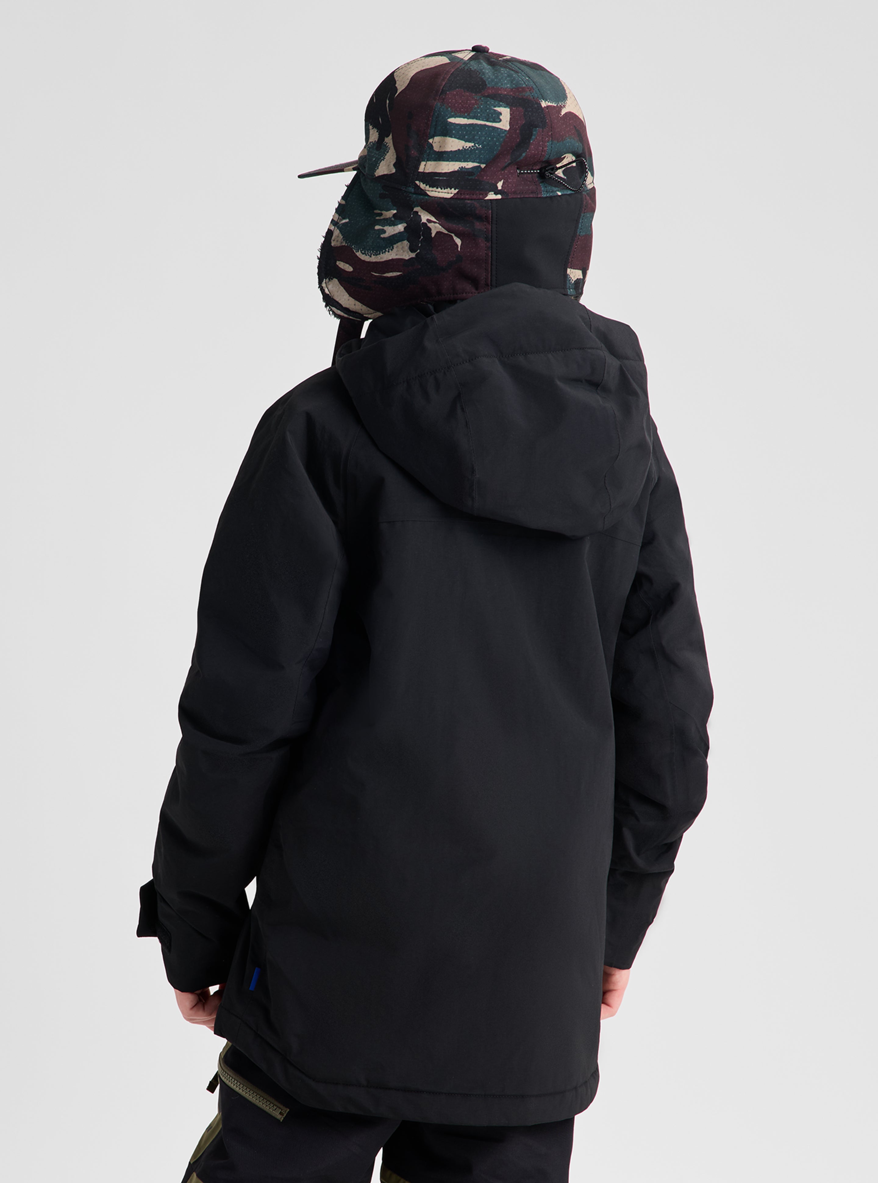 Burton Frostner 2L Anorak barnejakke True Black vanntett