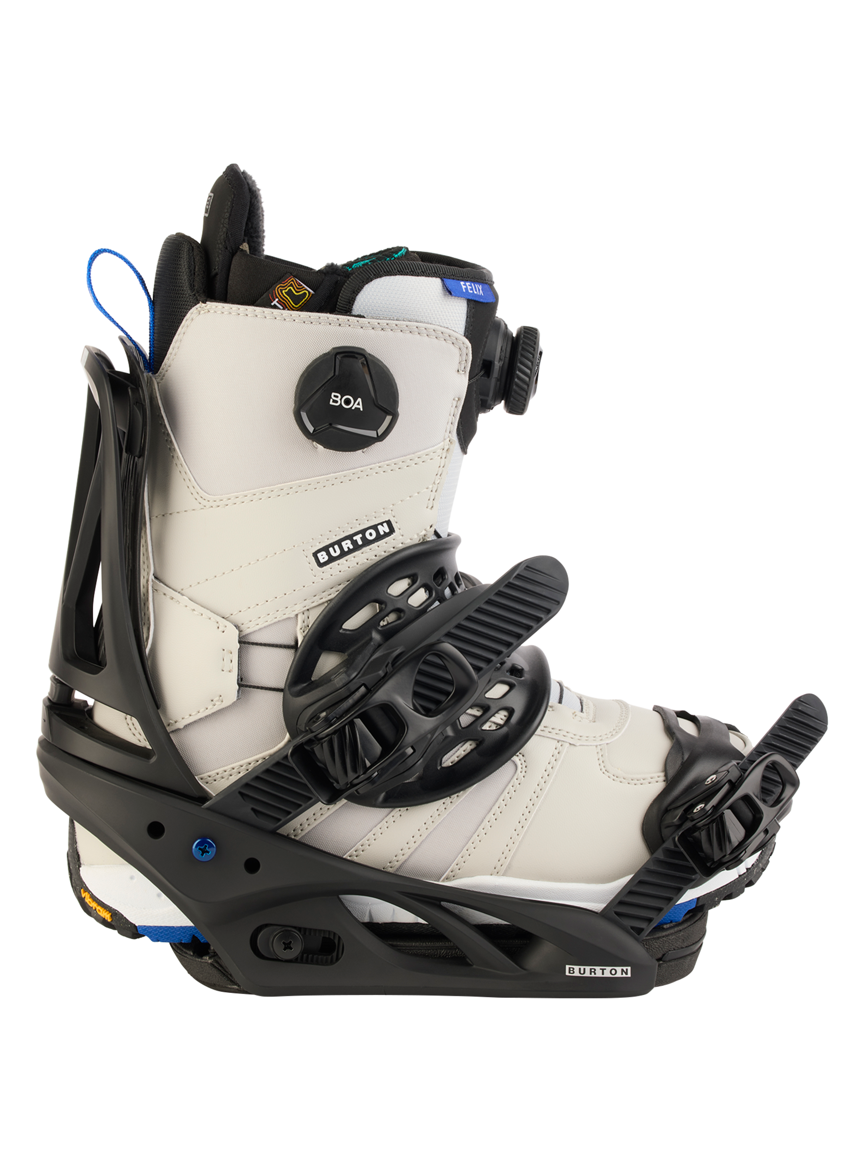 Burton Escapade snowboardbinding dame svart M myk