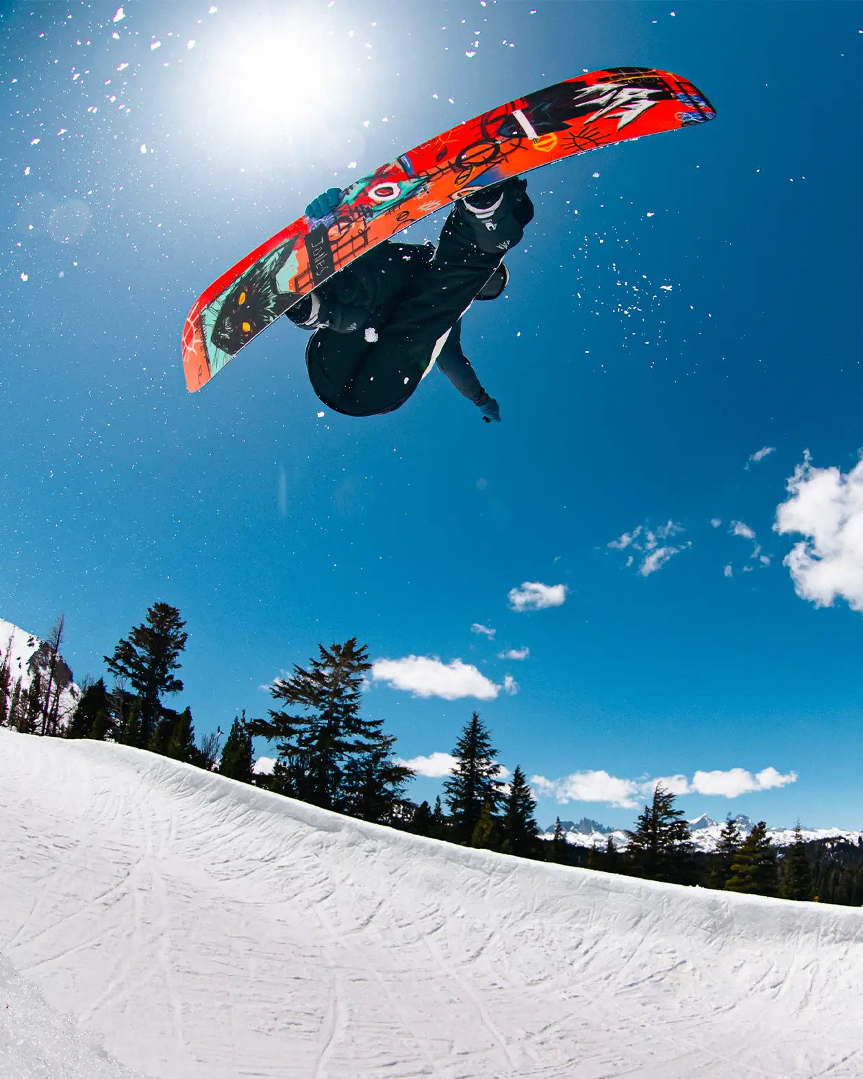 Jones MTN Surf Tweaker snowboardbukse Stealth Black resirkulert