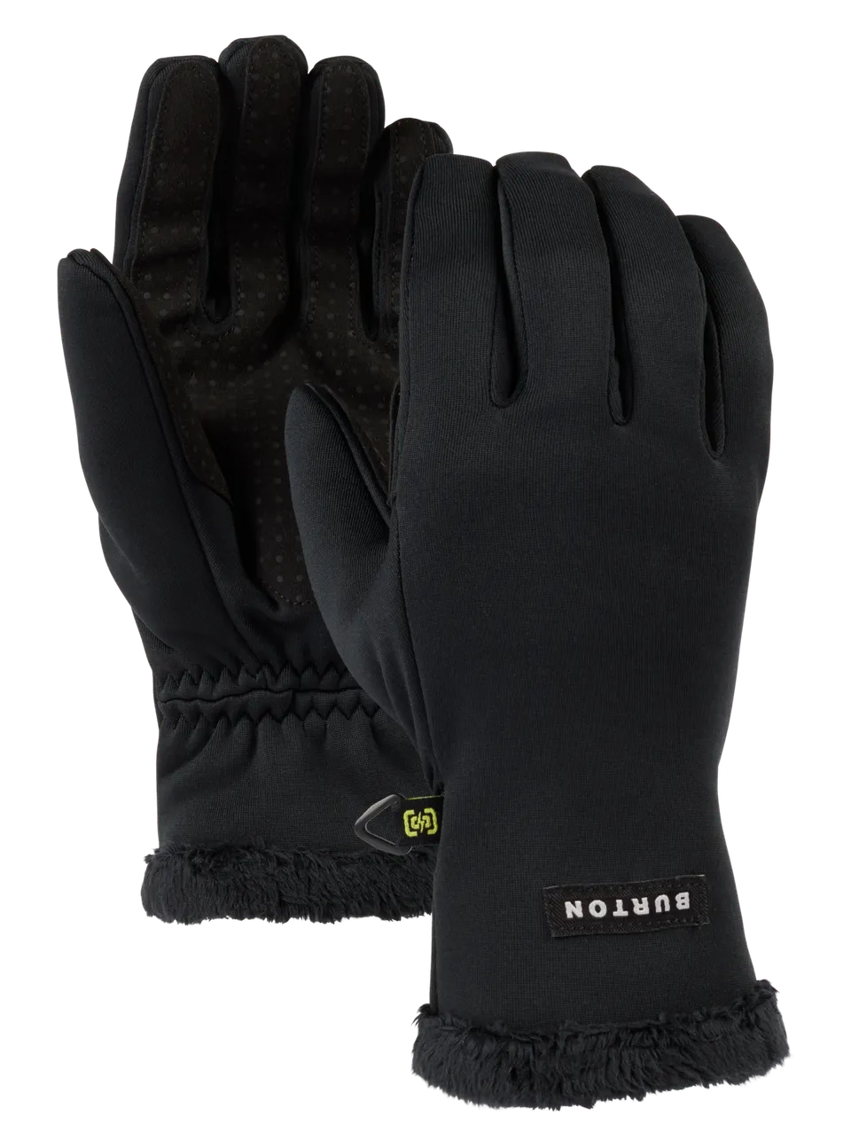 Burton Sapphire hansker dame true black lett