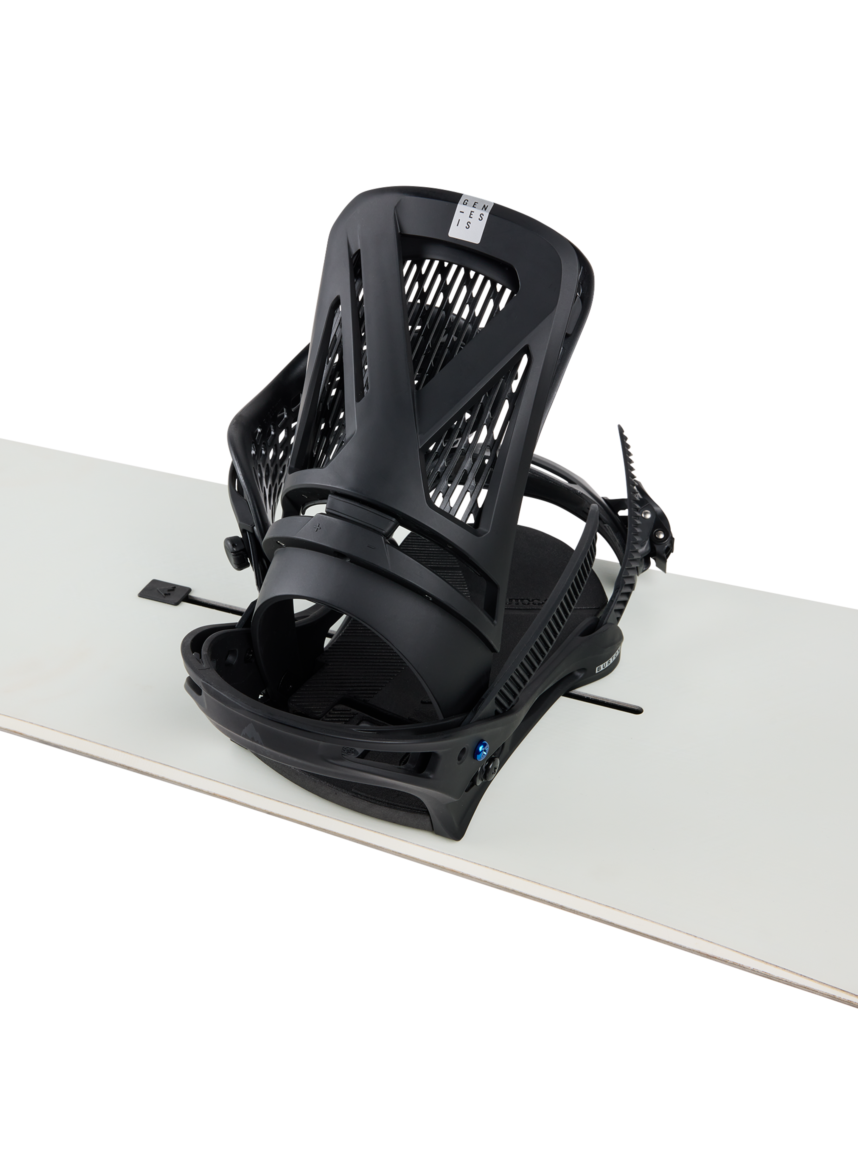 Burton Genesis binding herre Svart med stropper