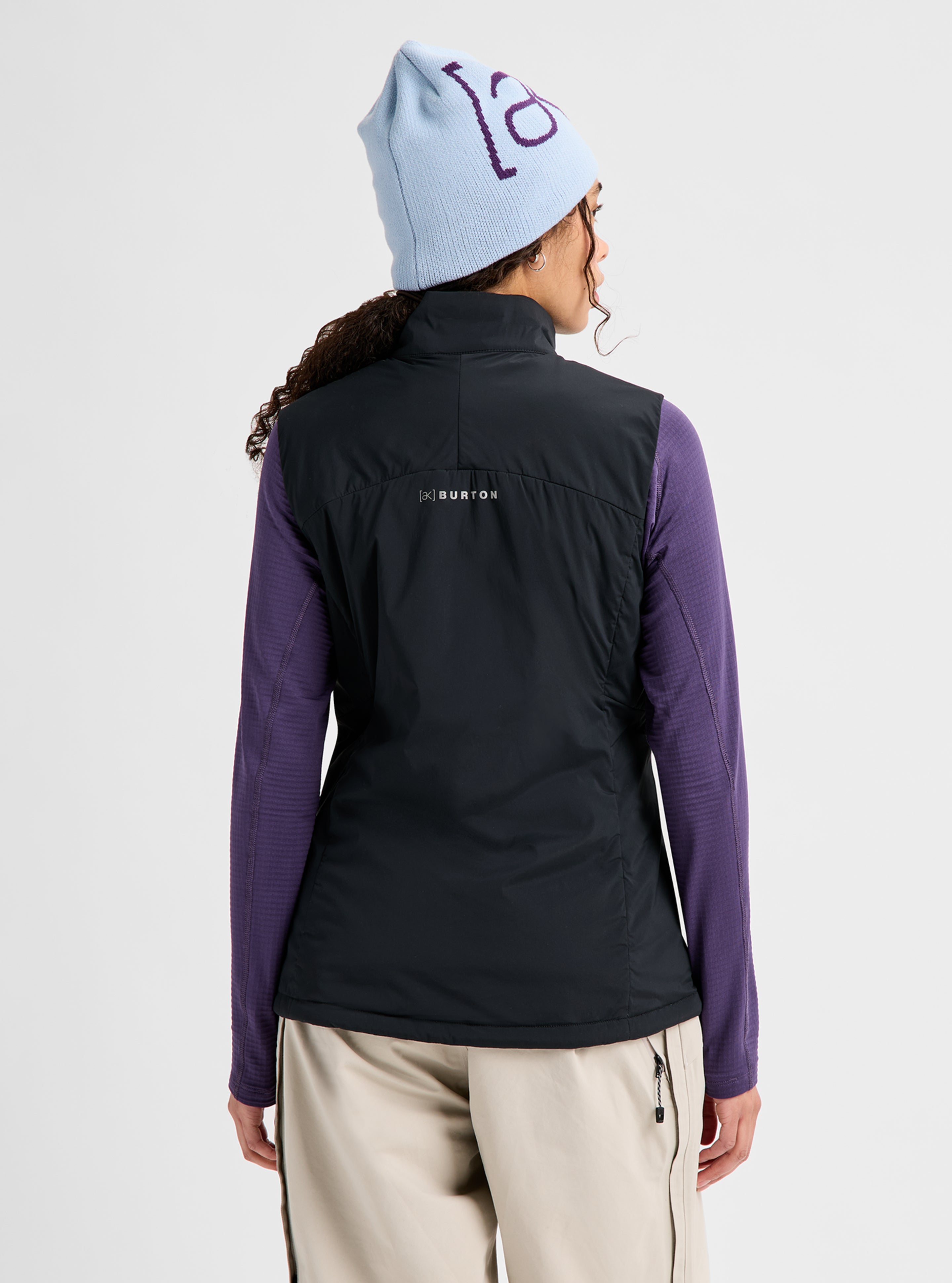 Burton [ak] Helium Stretch isolasjonsvest true black lett