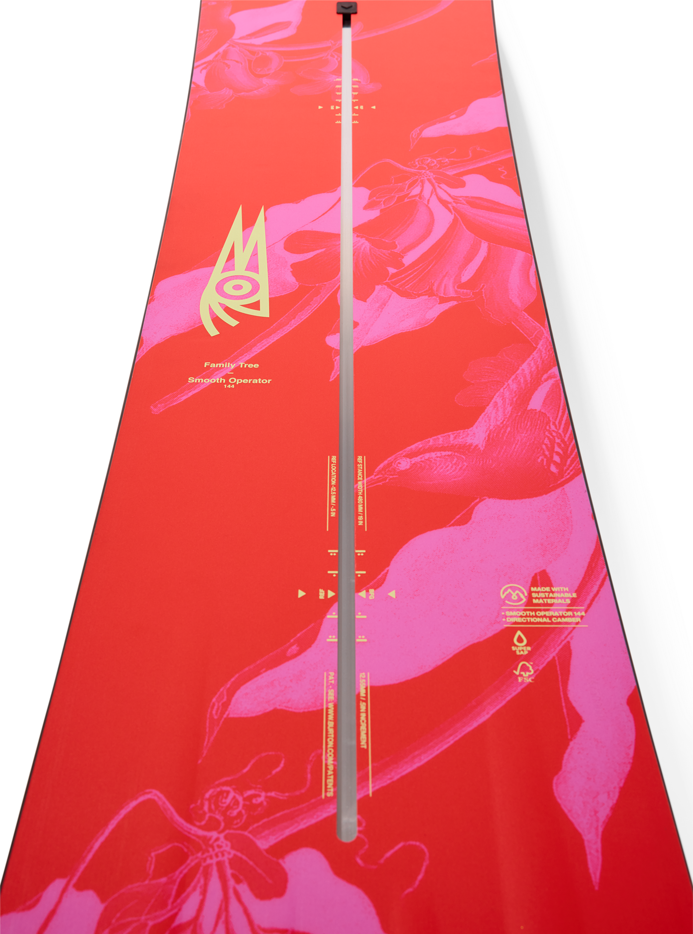 Burton Family Tree Smooth Operator Camber snøbrett 152 pudder