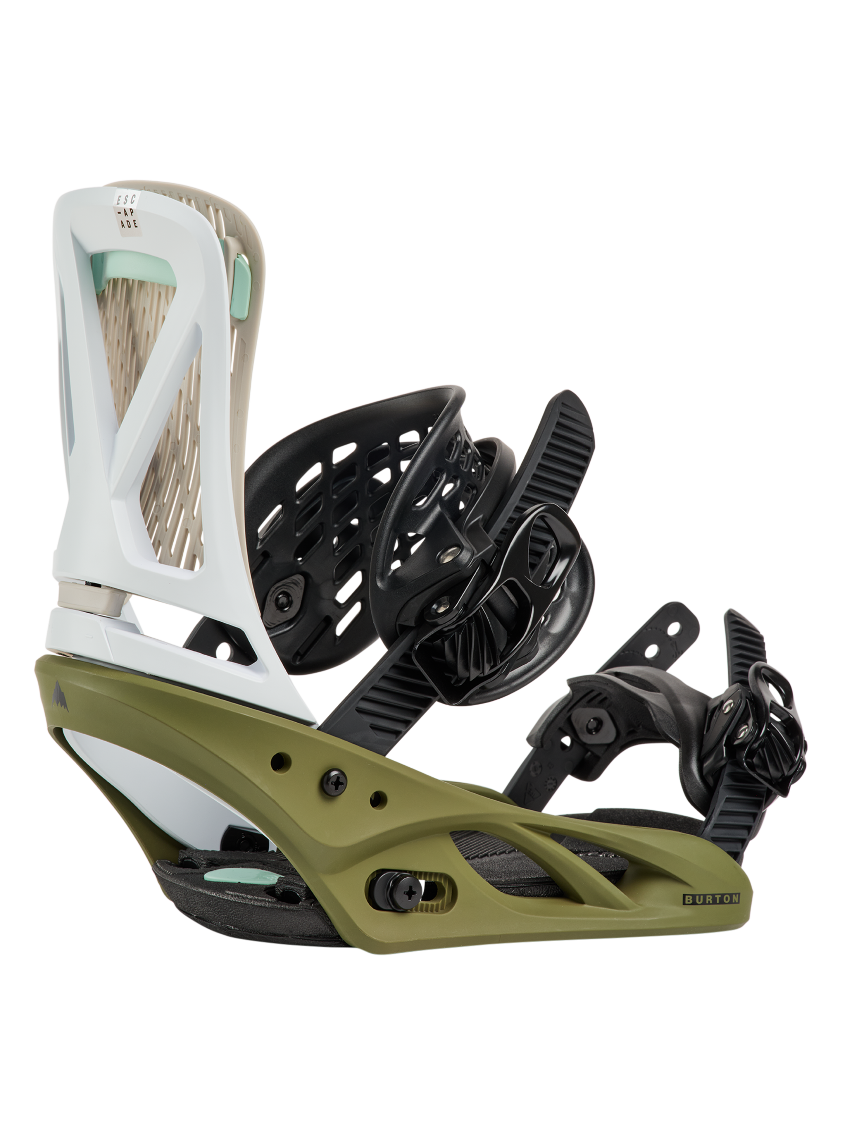 Burton Escapade snowboardbinding dame svart M myk