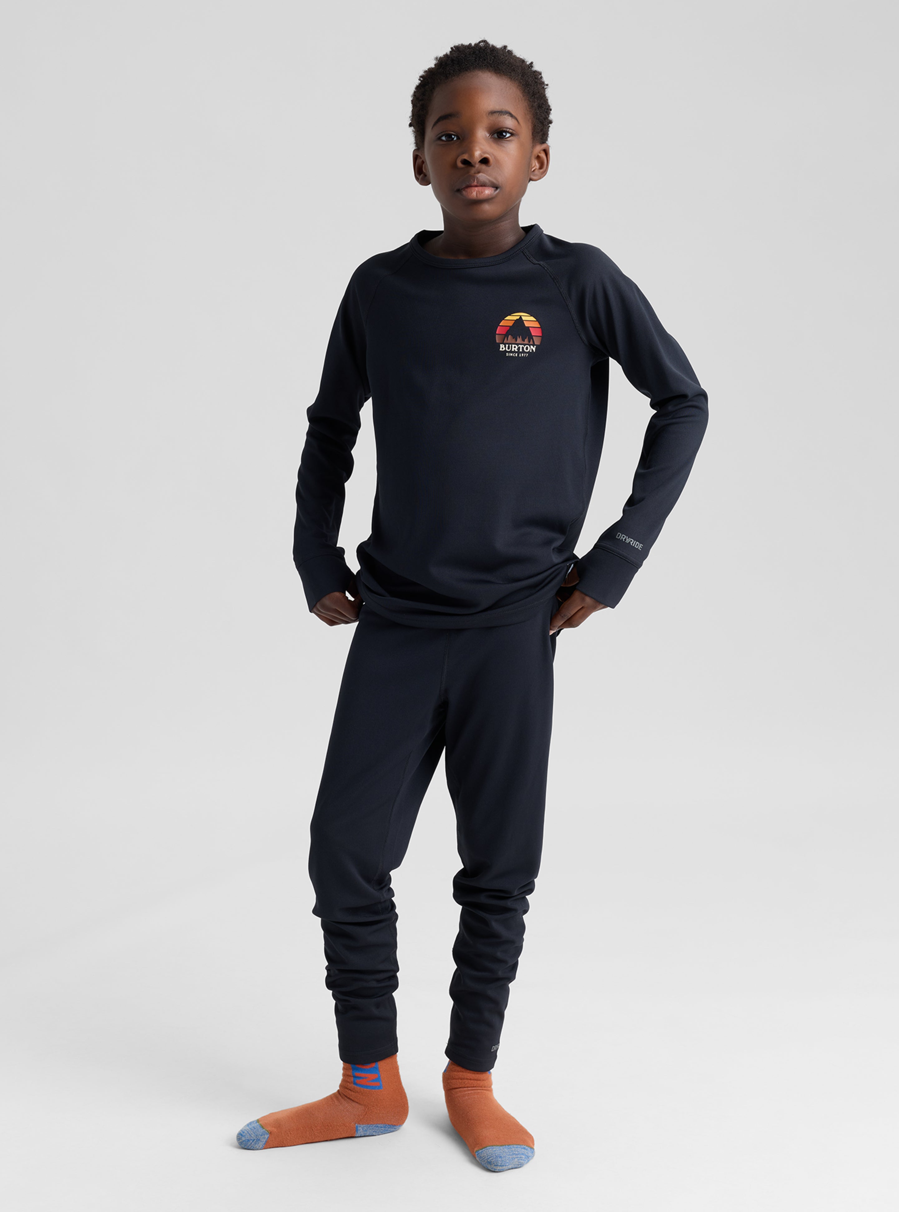 Burton Lightweight baselag sett barn Crumple Dye stretch