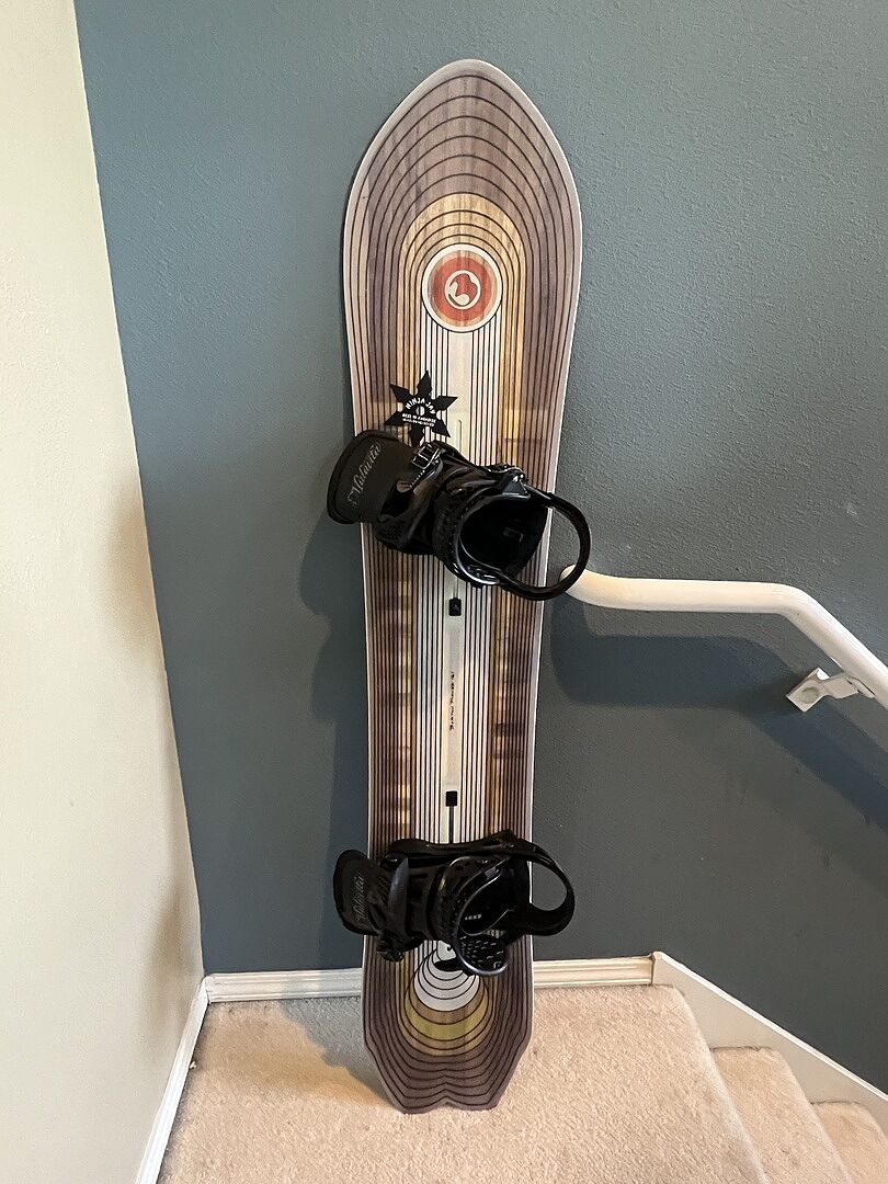Burton 3D Fish snowboard 156 retningsbestemt pudder