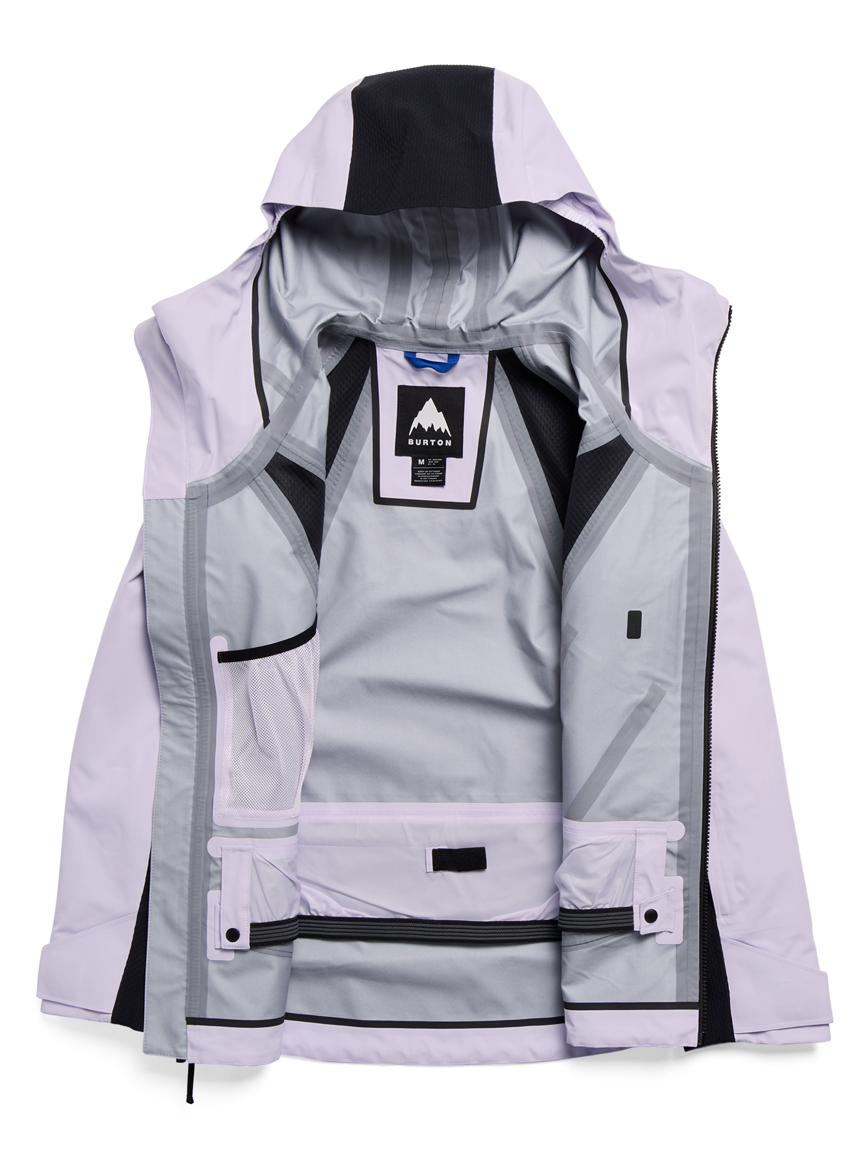 Burton Outbeam 3L jakkesystem barn moondust purple vanntett