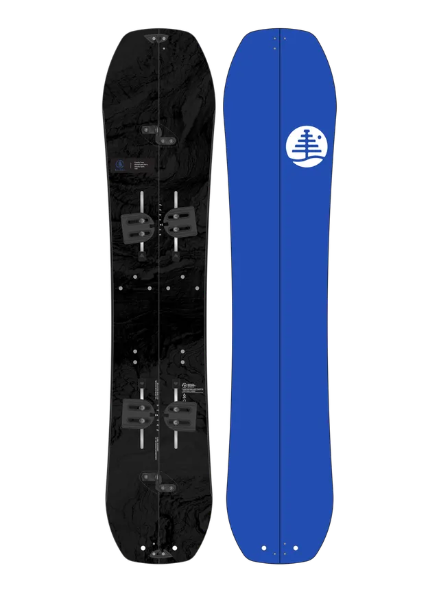 Burton Family Tree Hometown Hero Smalls splitboard 135 Graphic barn