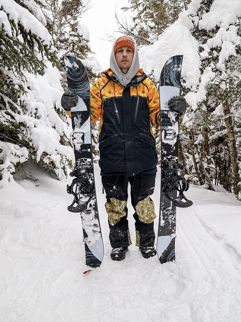 Burton x G3 Universal Splitboard Skins splitter feller syntet